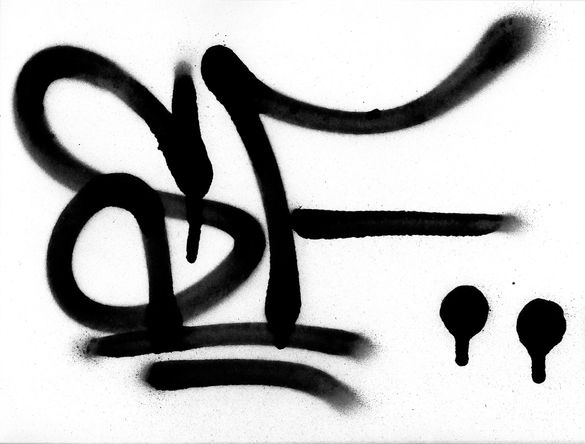graffiti spray paint tag
