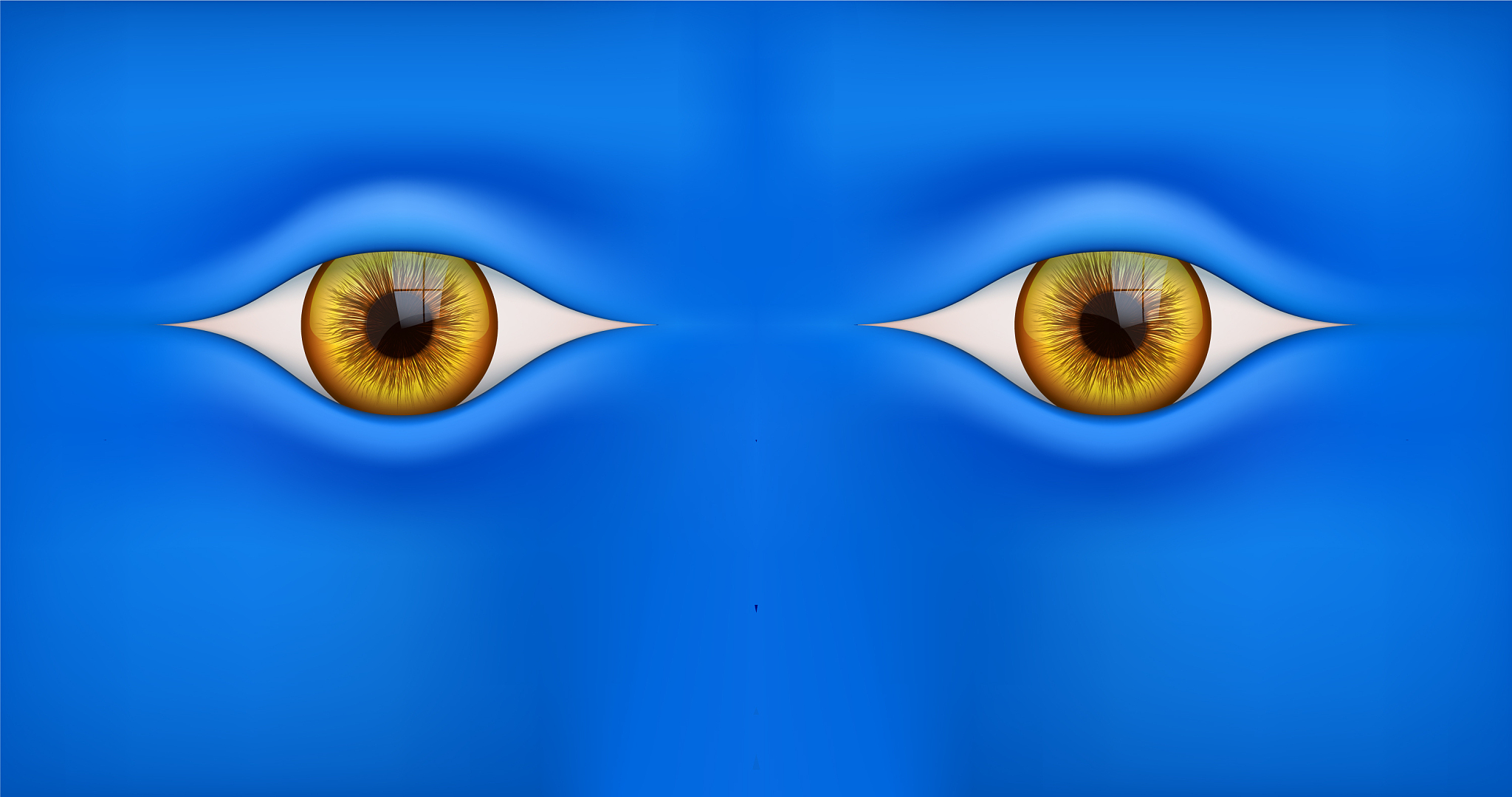 background with human eyes