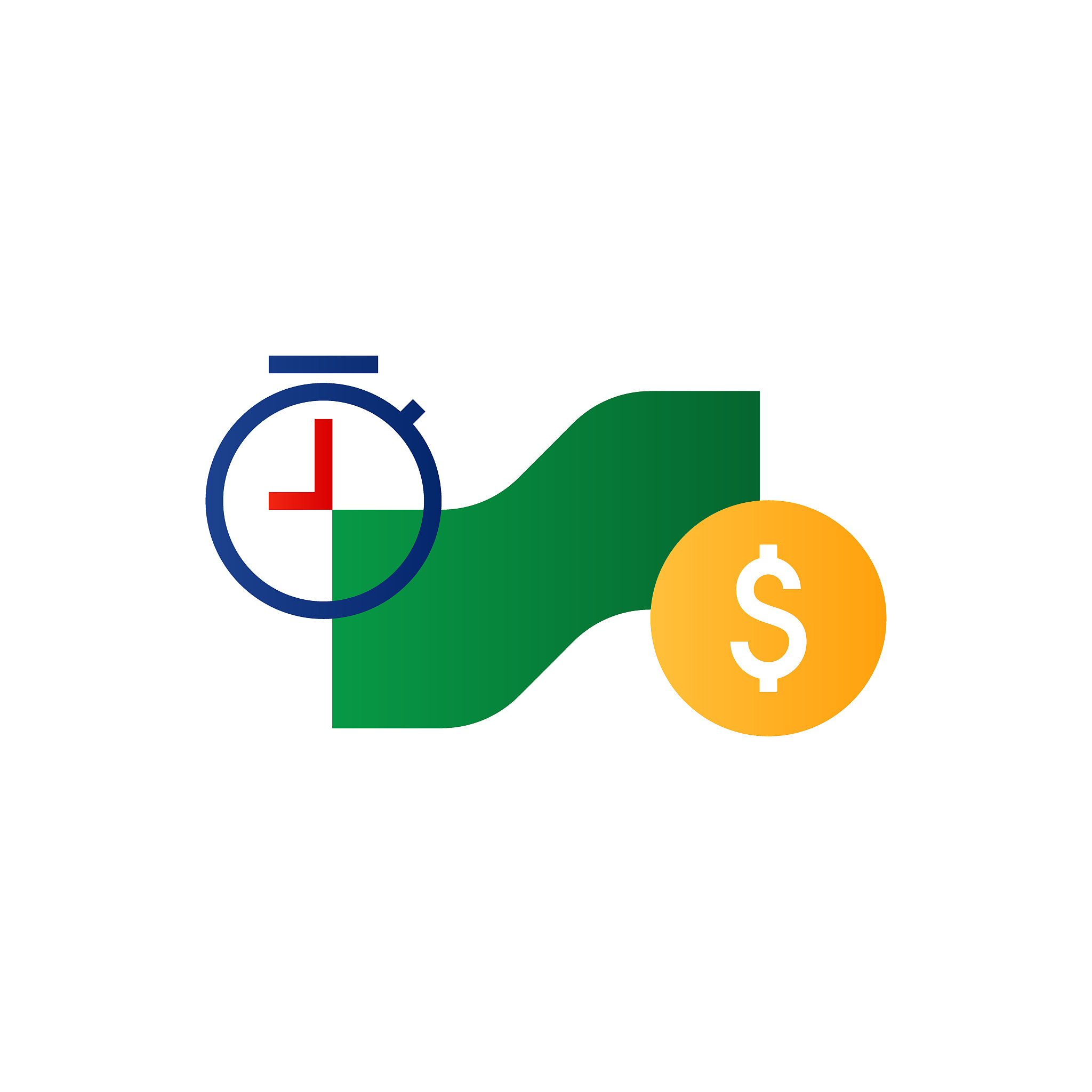 time is money, finance concept, bank savings account, insurance 