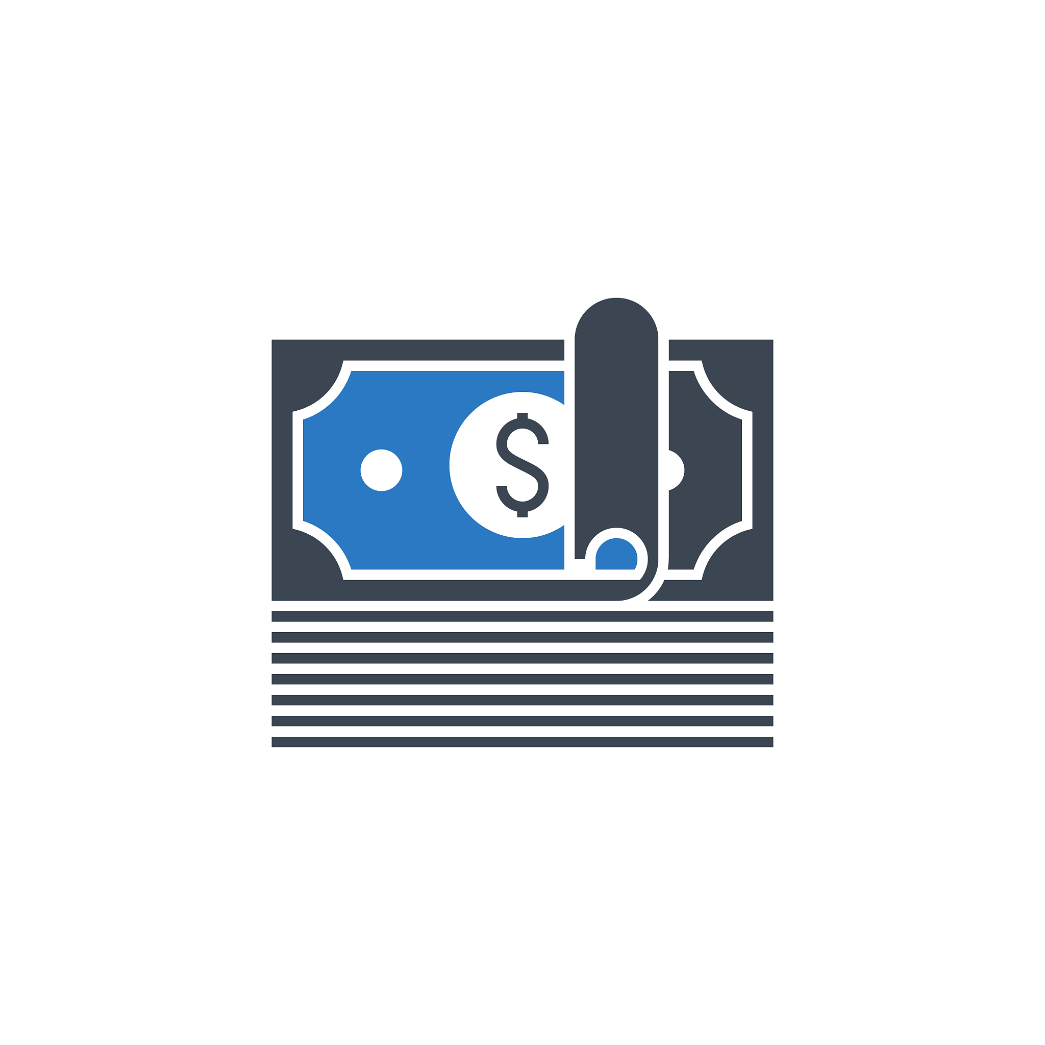 money related glyph icon