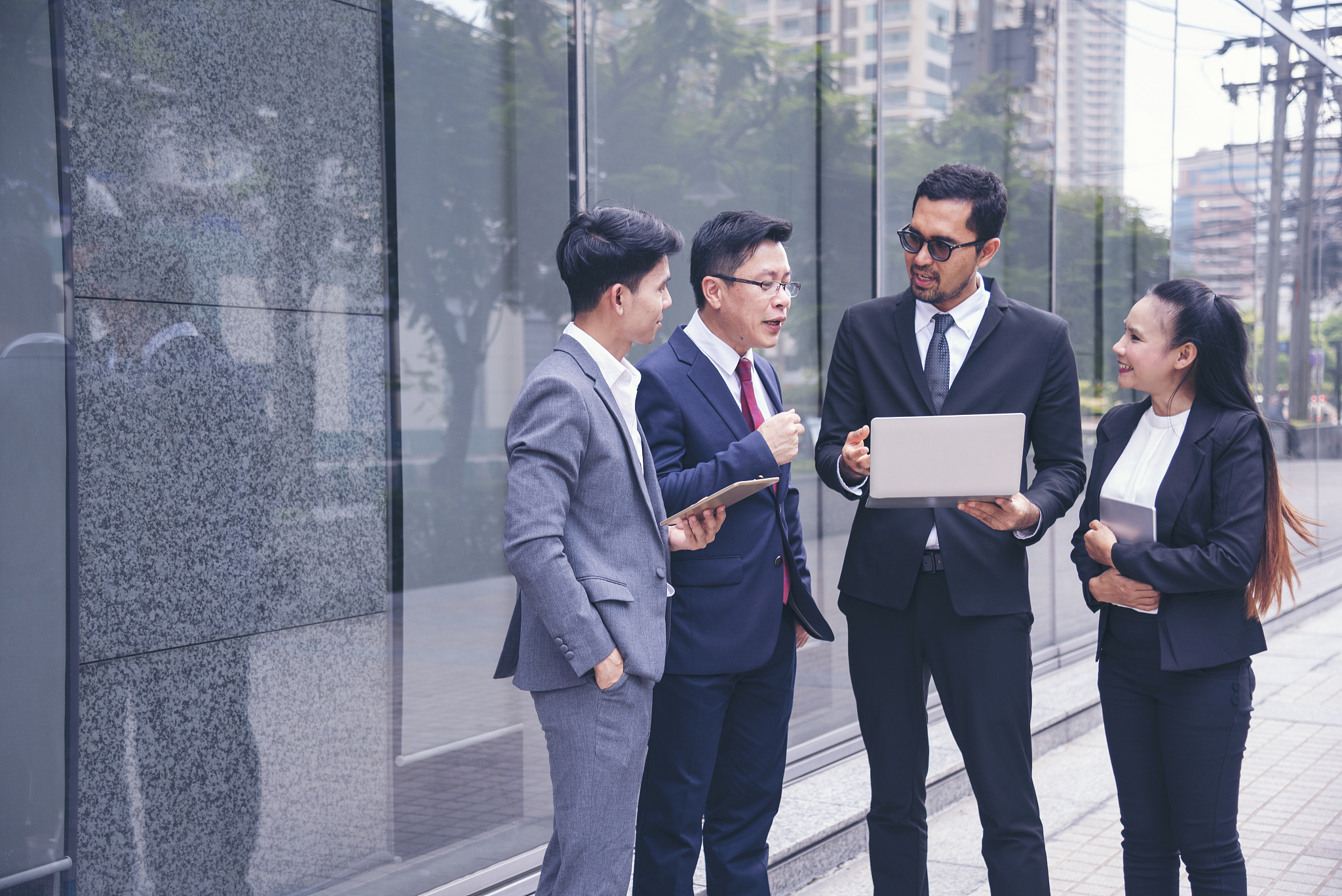 asian diversity multicultural business corporate people group ou