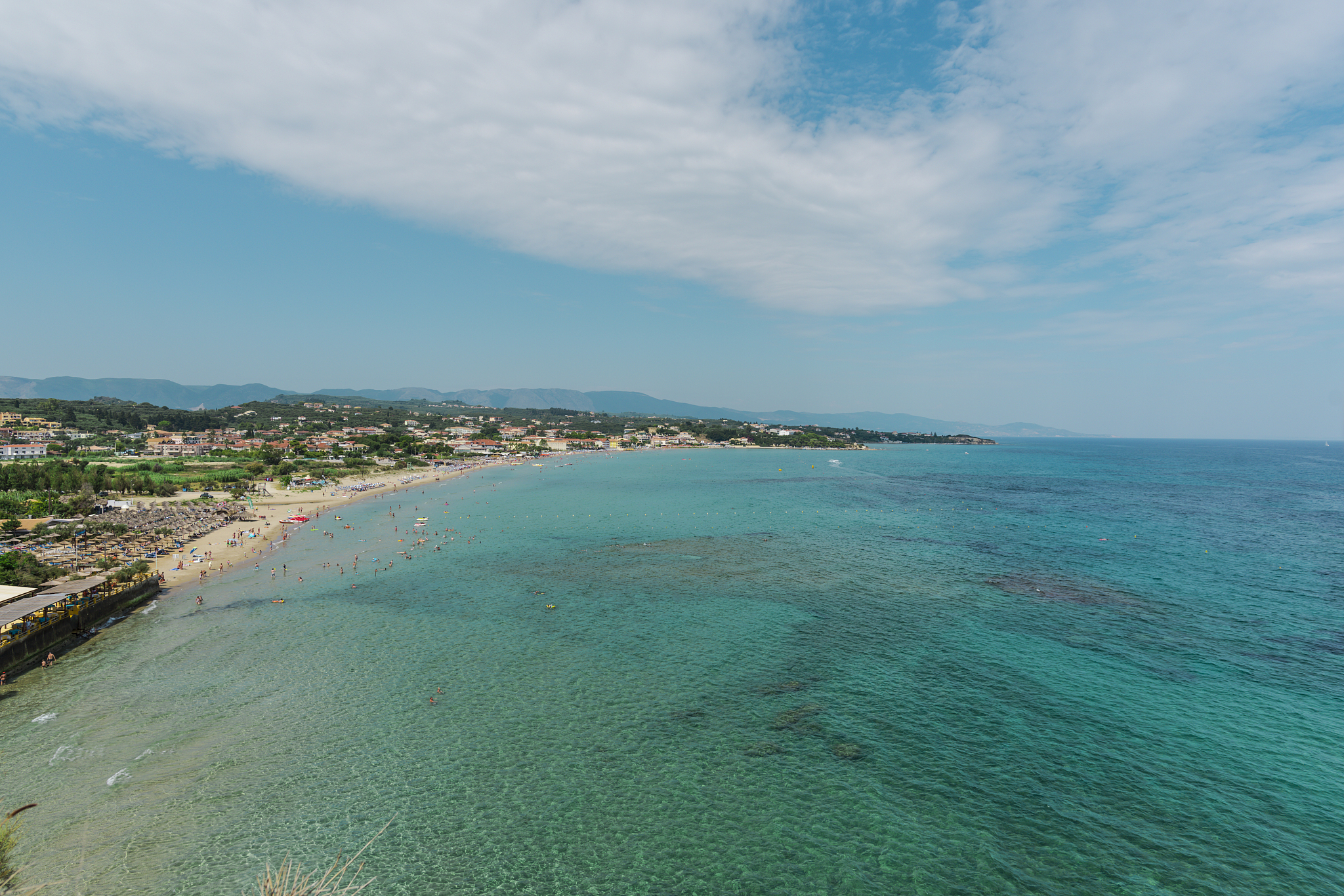 sea landscape in zakynthos