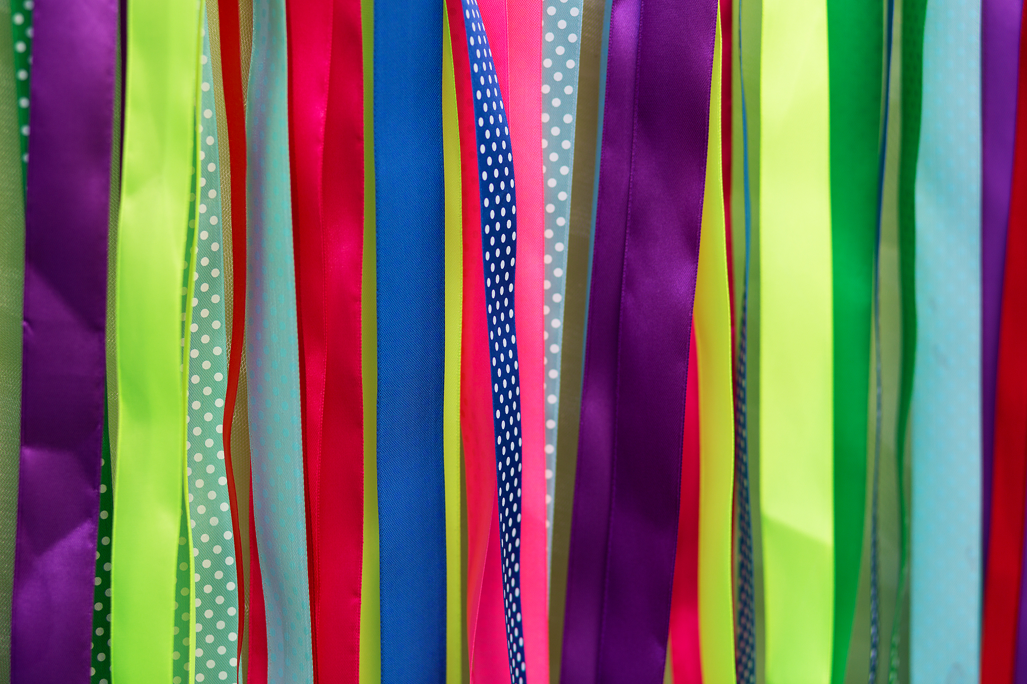 colorful ribbons abstract background