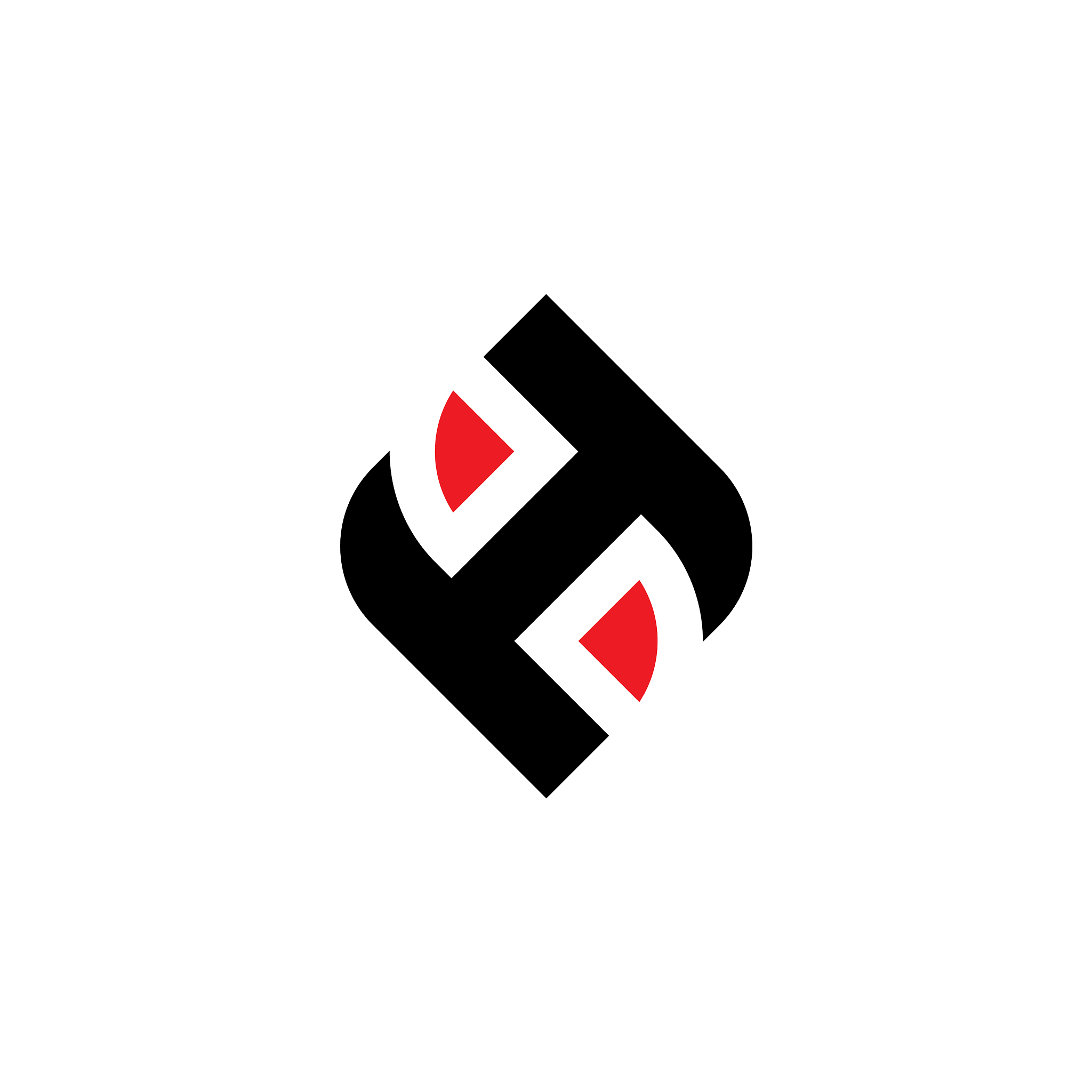 h logo symbol black sign