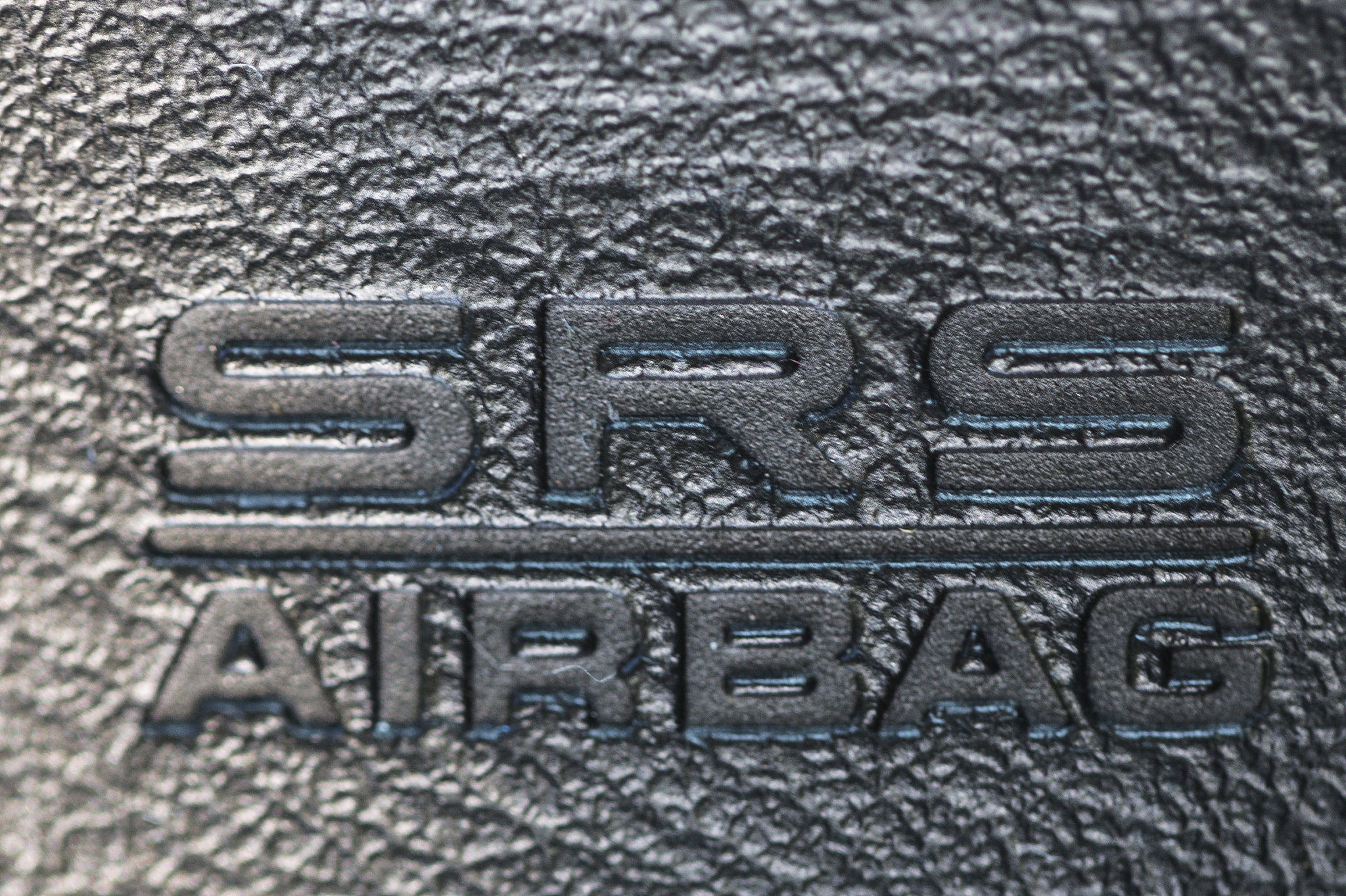 airbag sign in the car