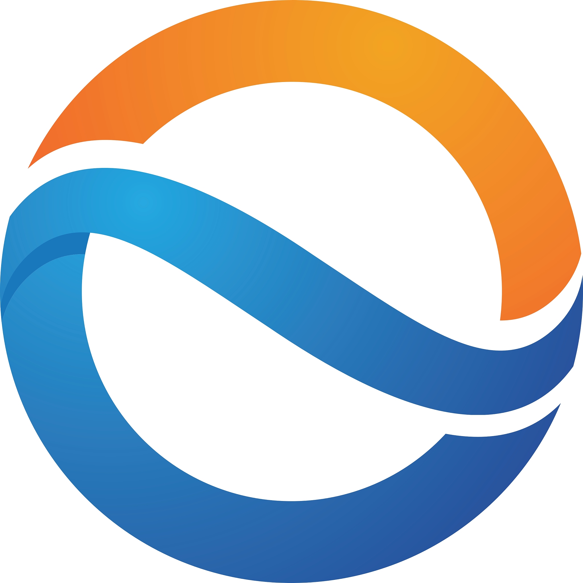 water wave icon logo template