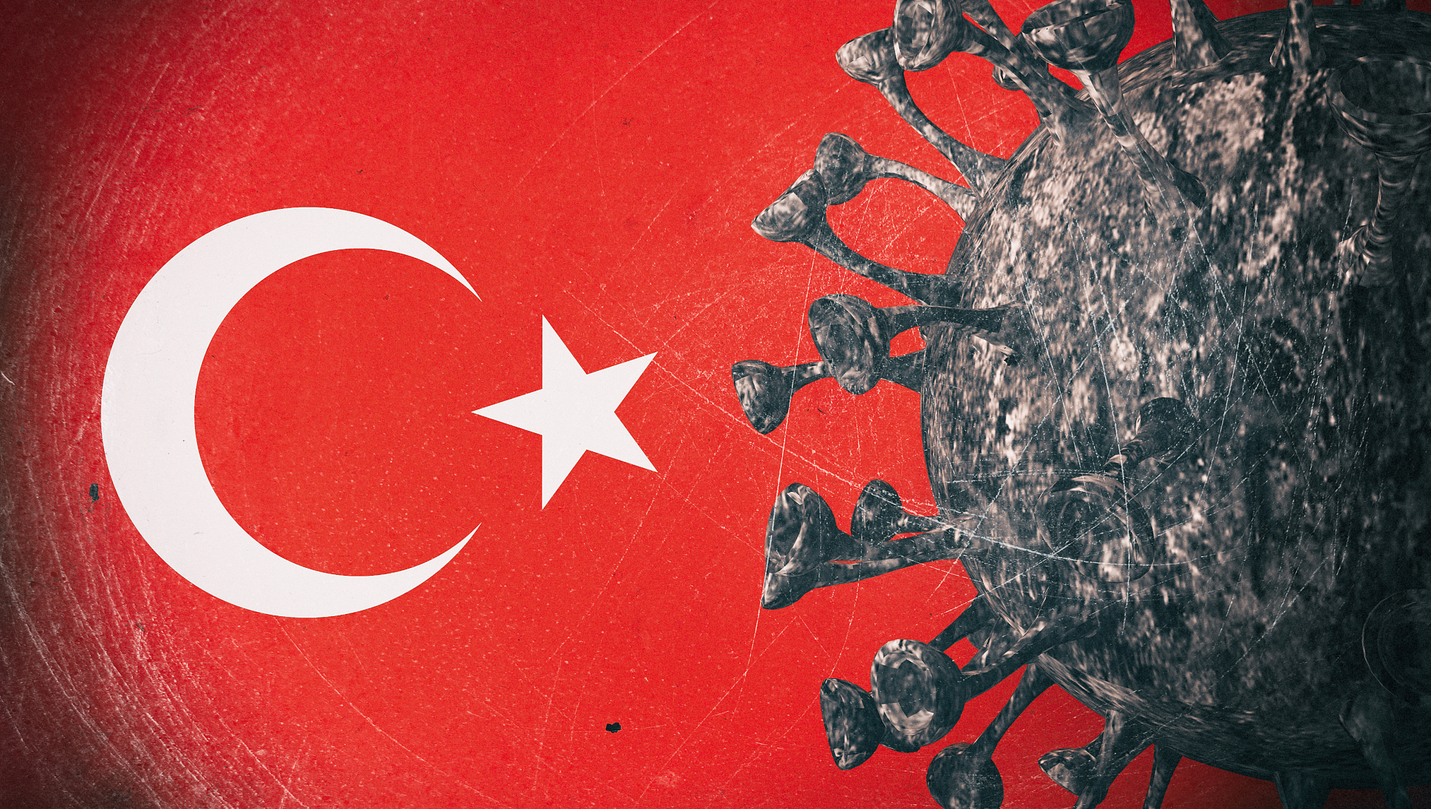 turkey - pandemic covid-19 coronavirus cells