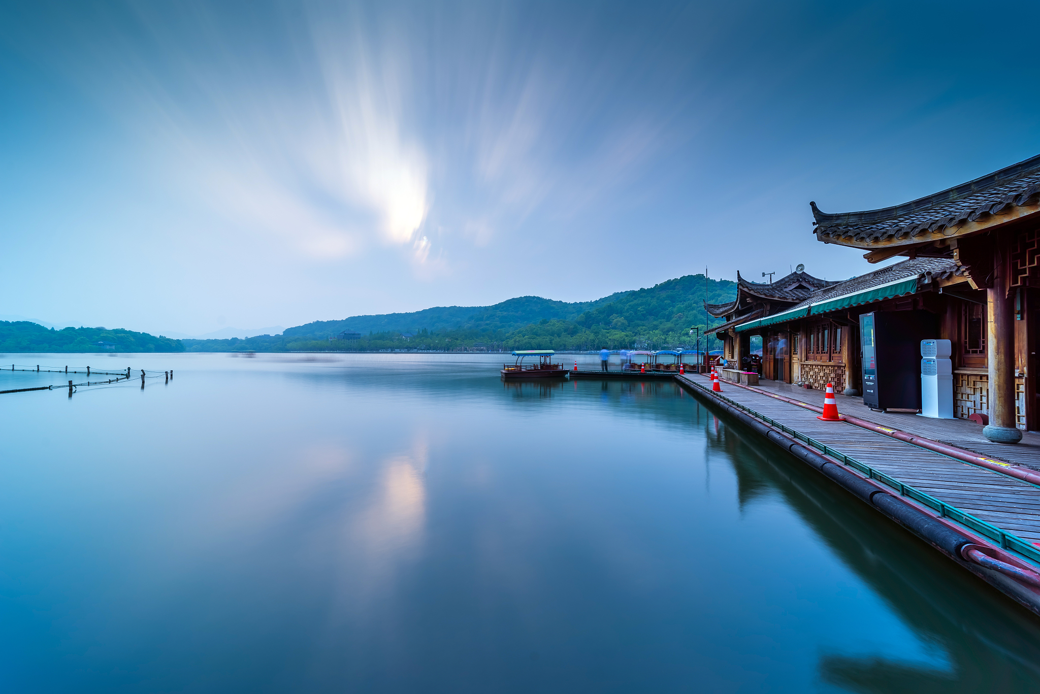 杭州西湖码头