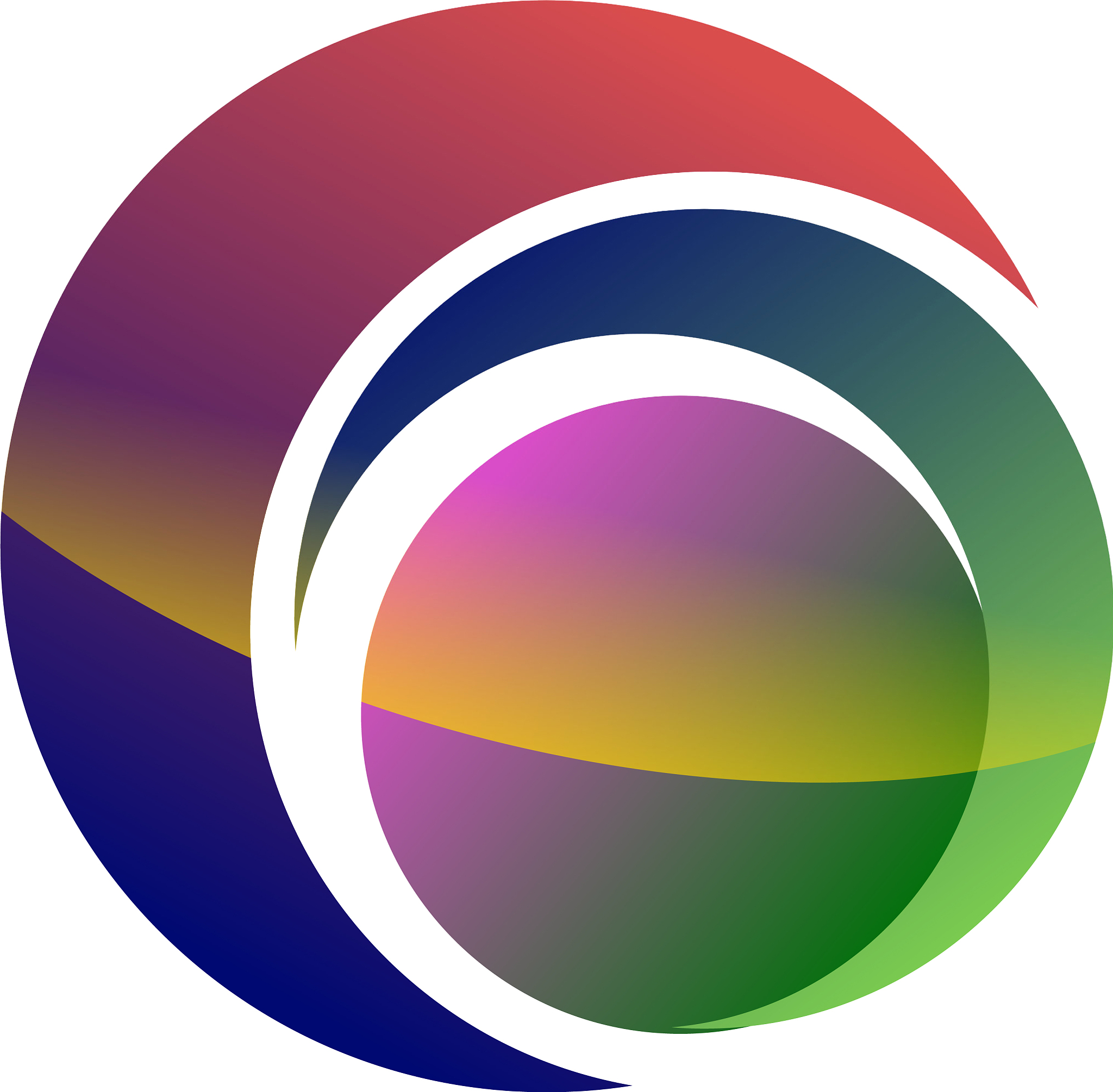 RGB圆圈重叠图层混合模式：如何实现屏幕效果？