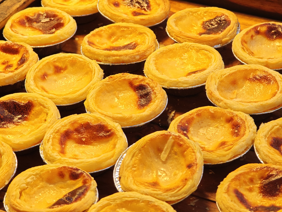 Egg custard的味道