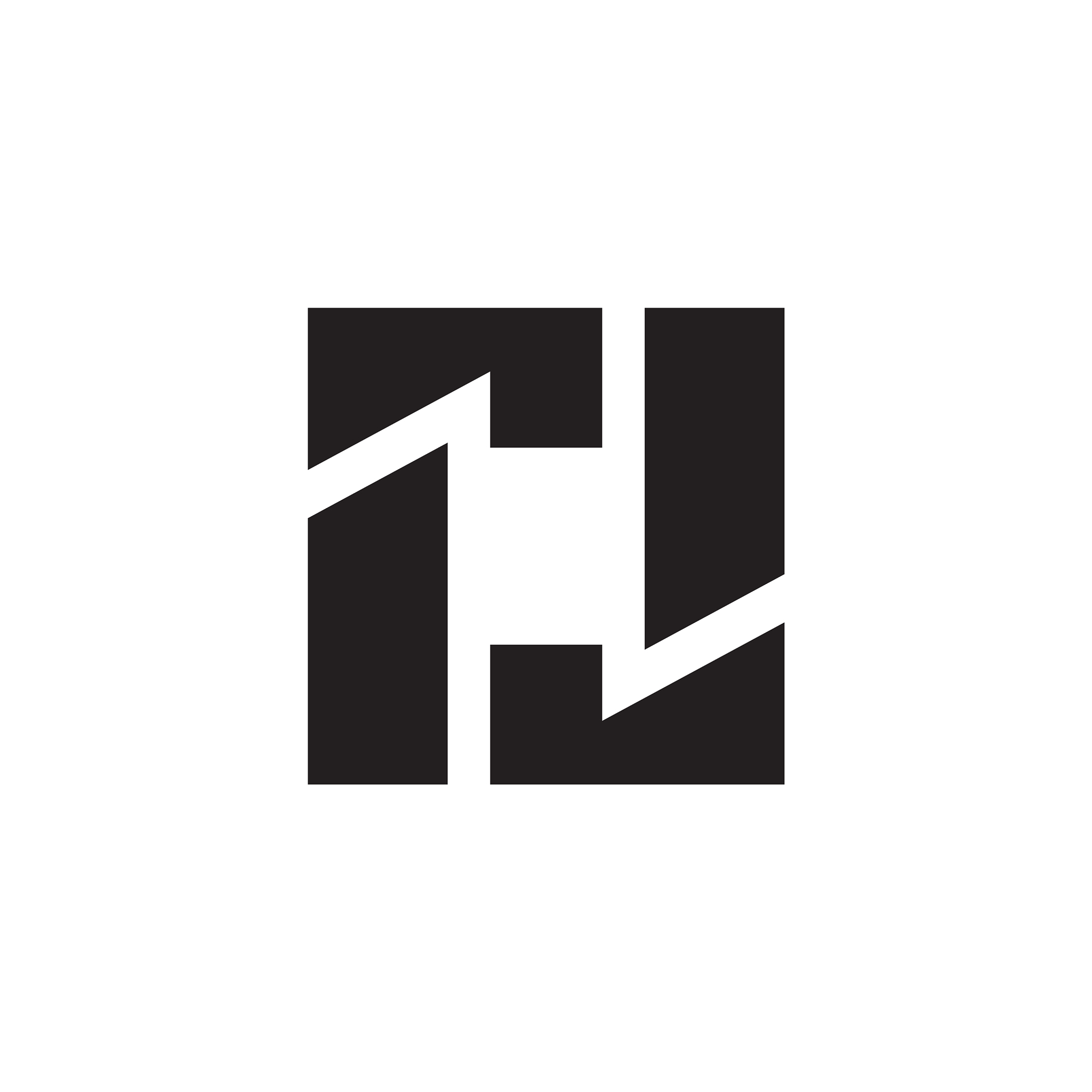 square logo design template