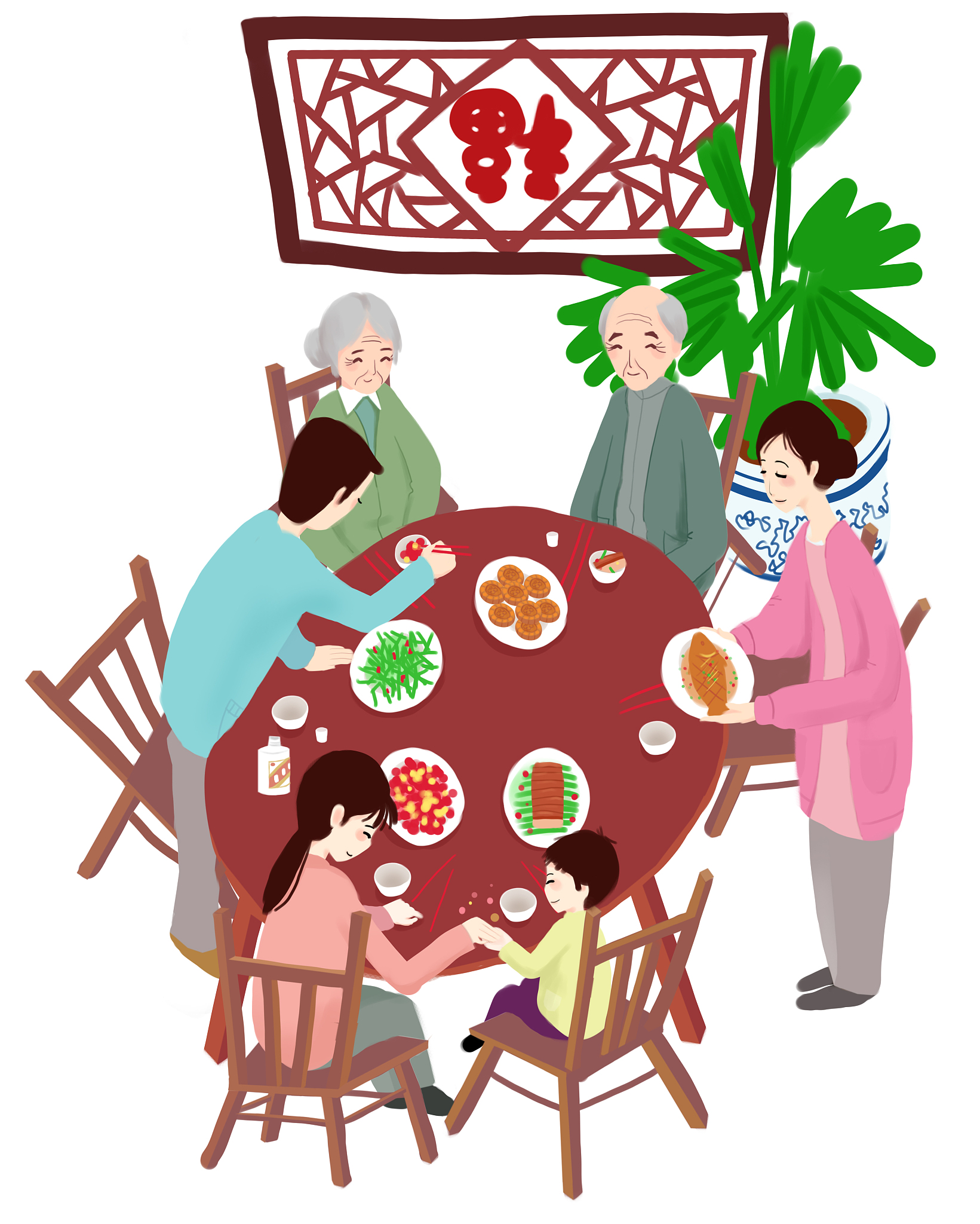 和衷共济，幸福绵长 - 古语描绘幸福家庭