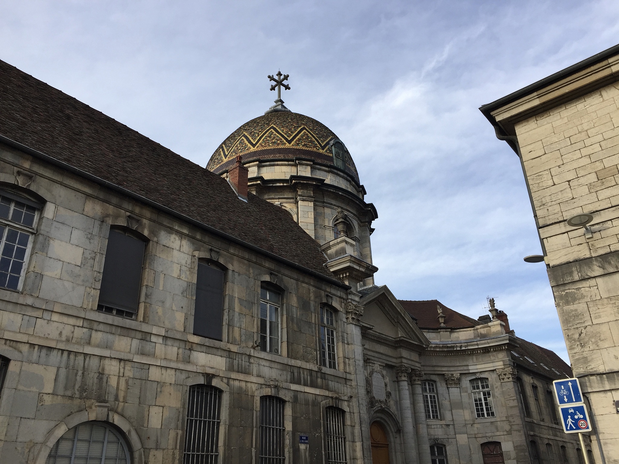 the chapel of our lady of refuge in besanon, france