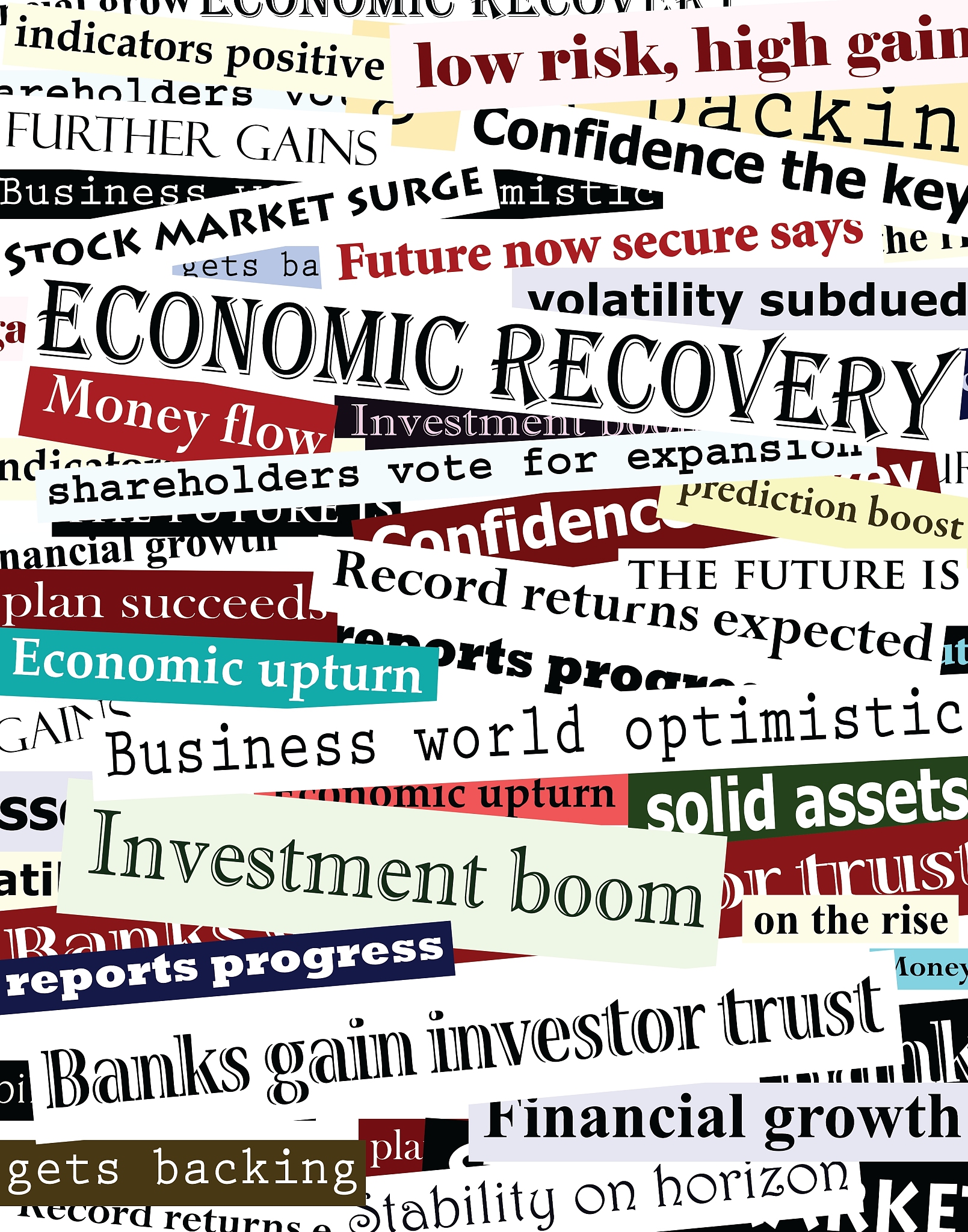 financial recovery headlines