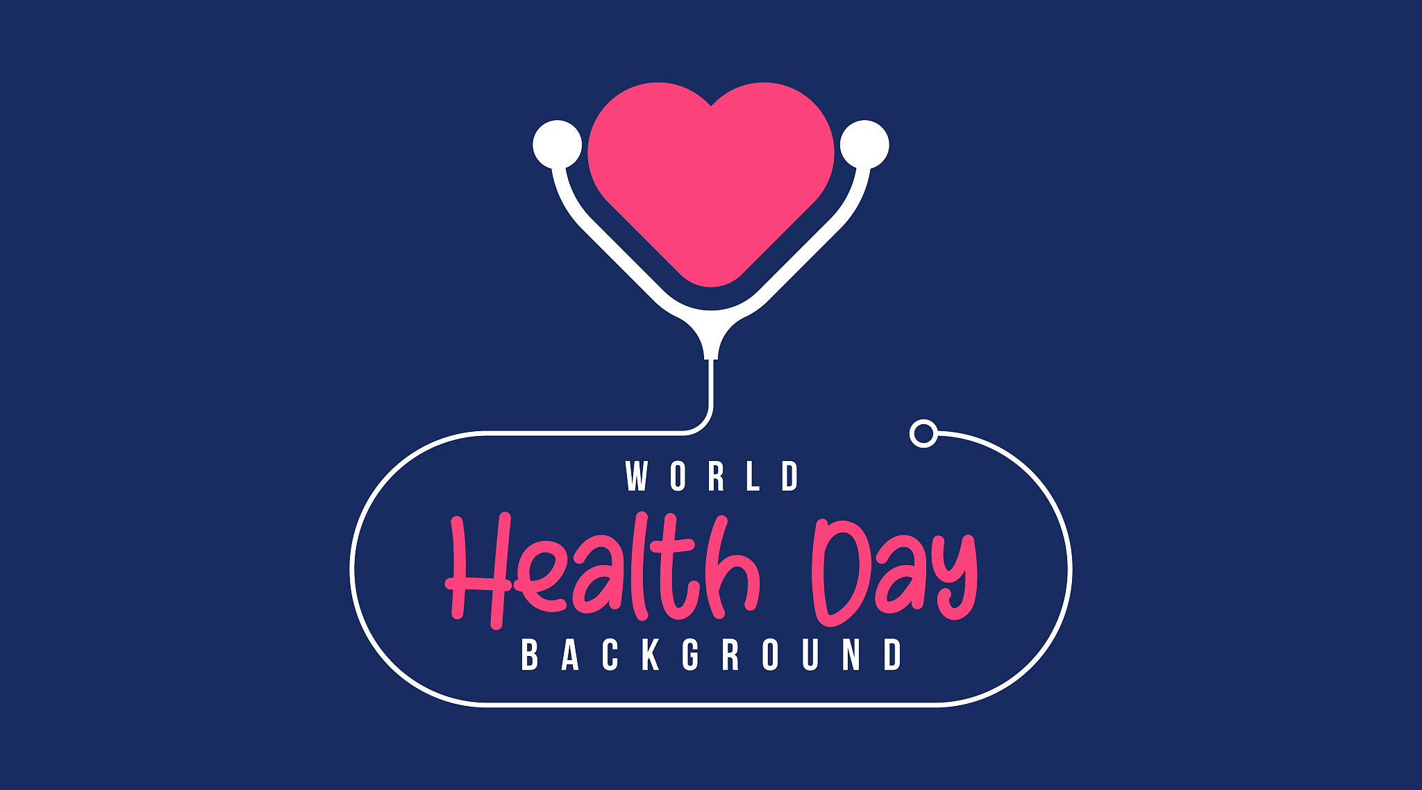 flat world health day illustration vector