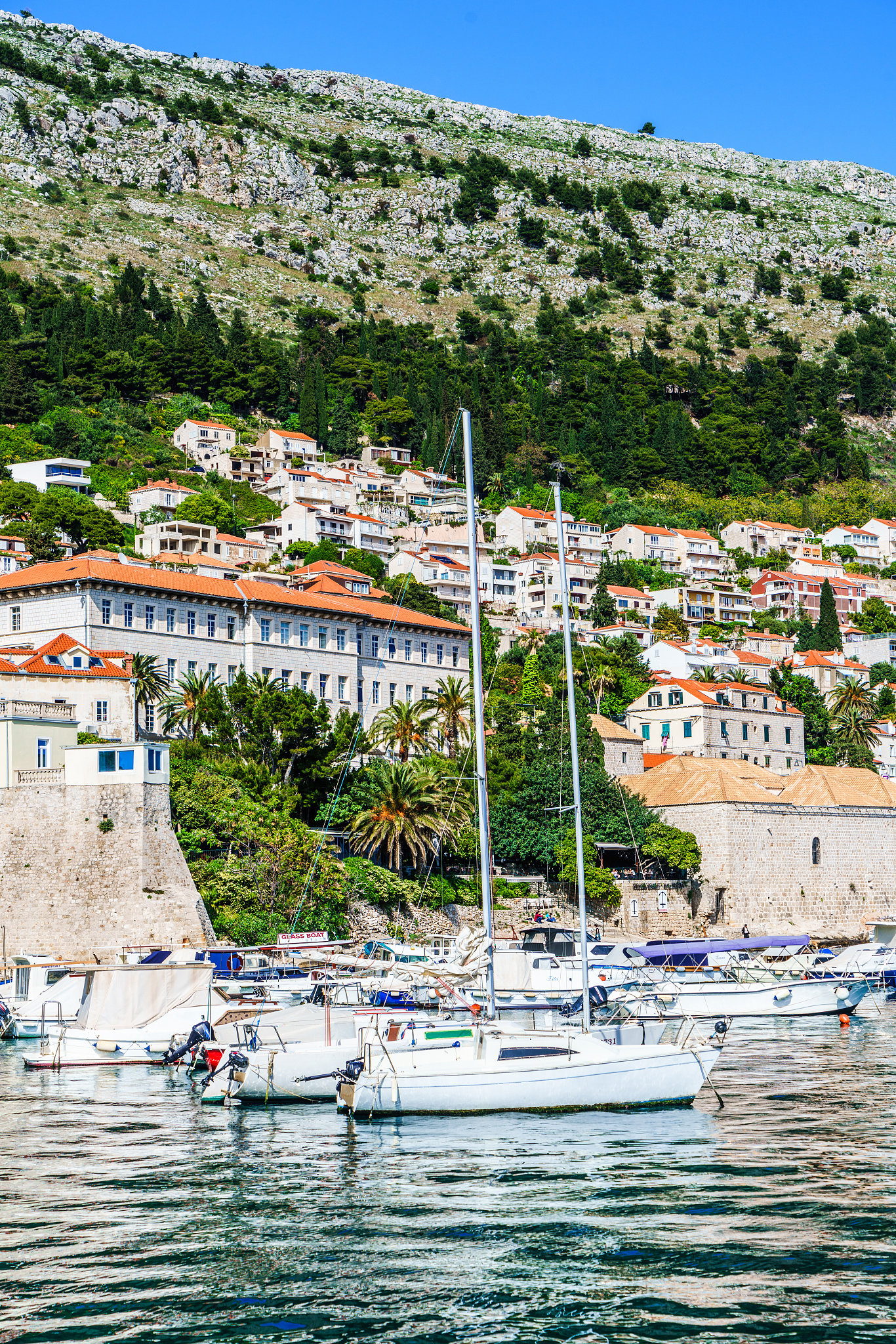 old port of dubrovnik, croatia