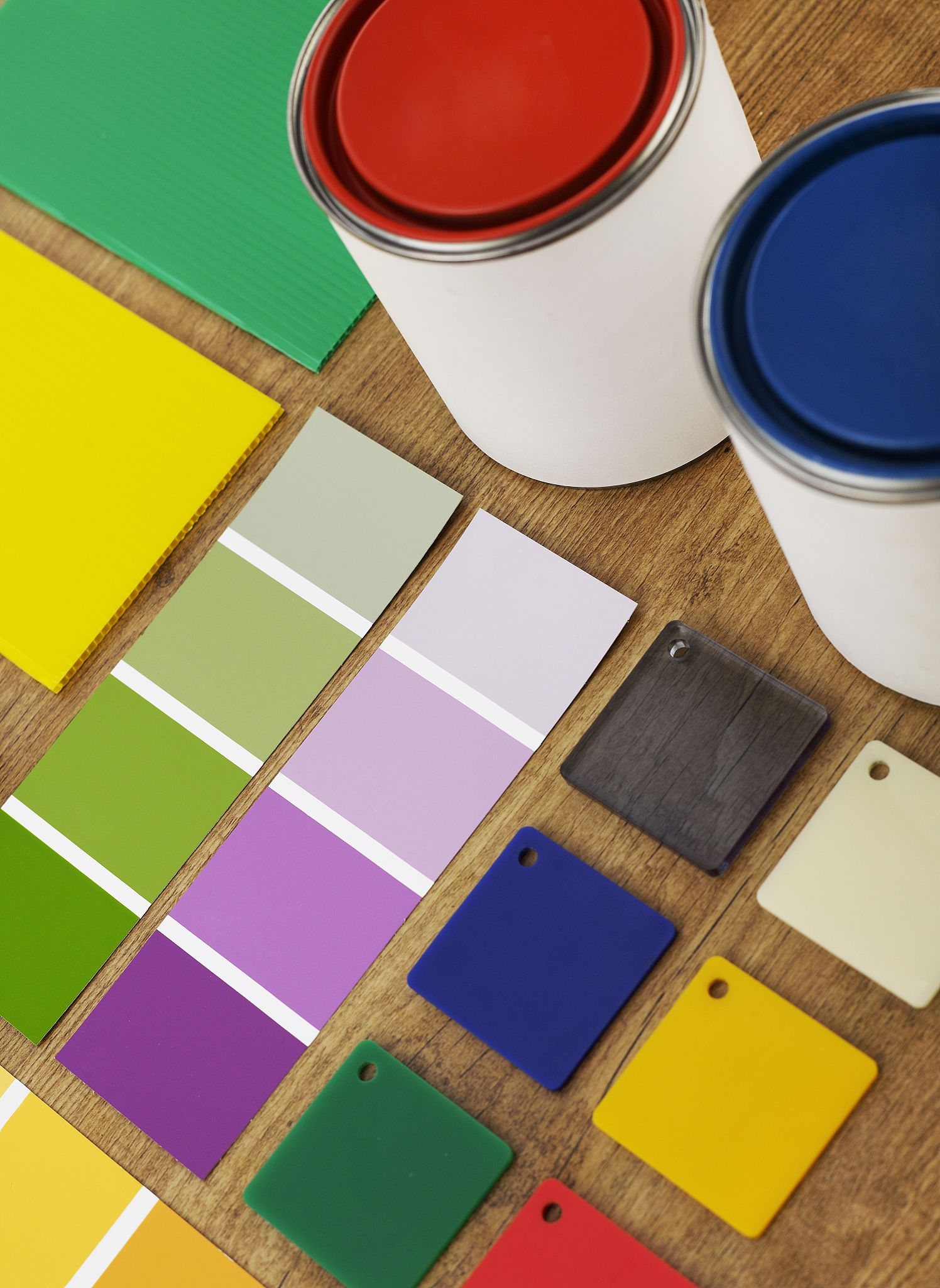 Color Samples with Your Brand: Production & Cutting Services