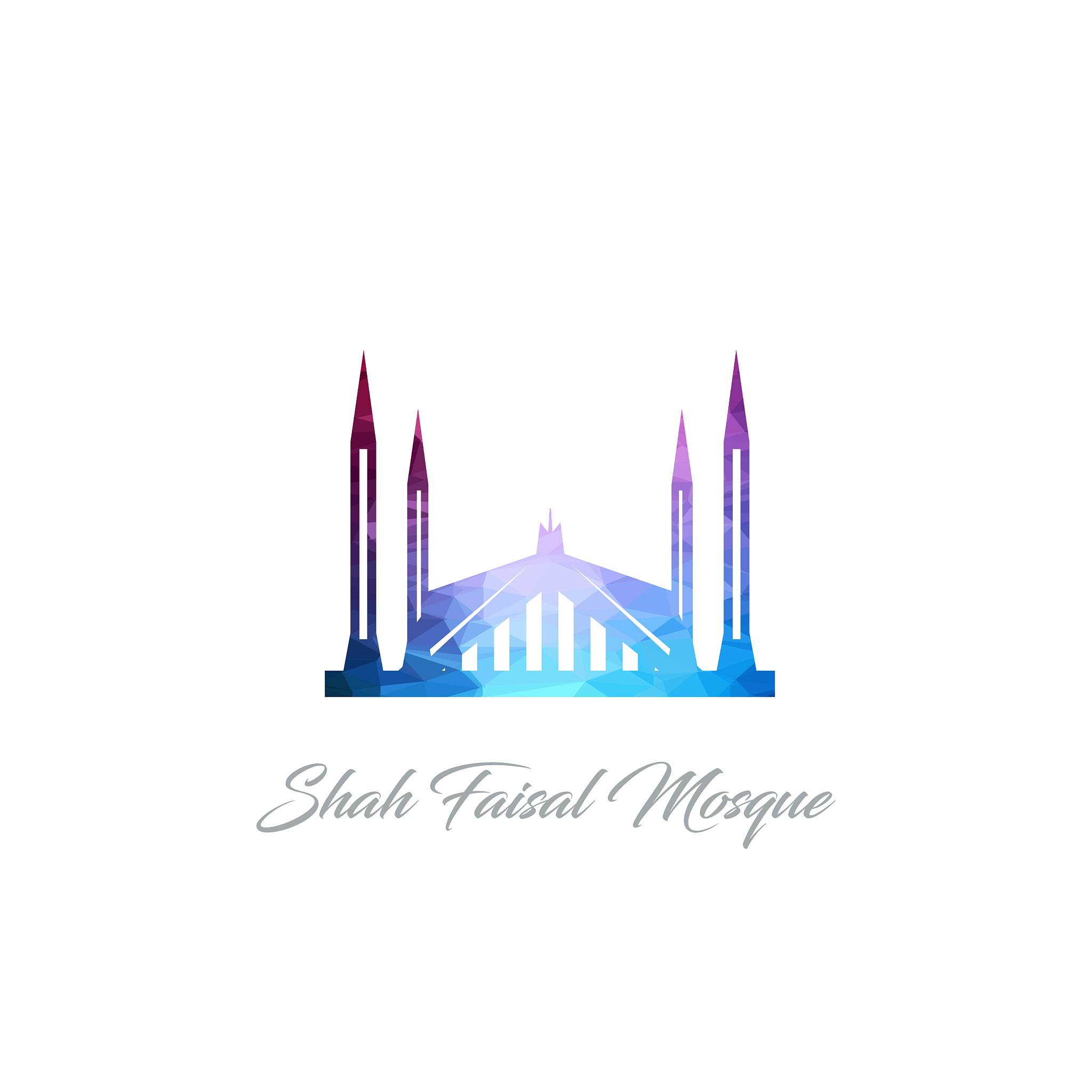 world famous landmarks design with creative