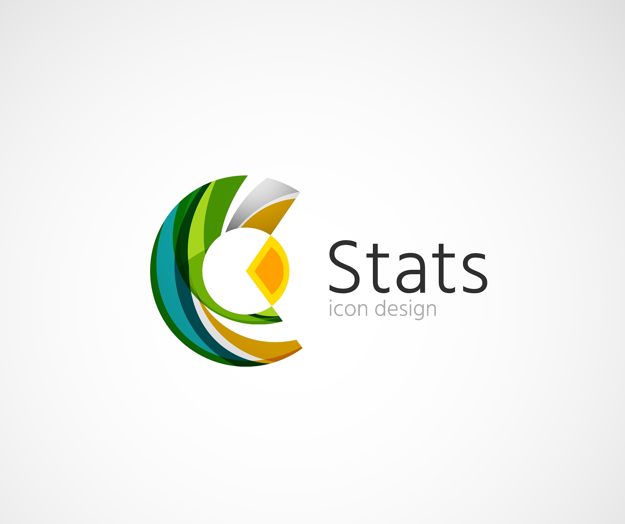 statistics company logo design