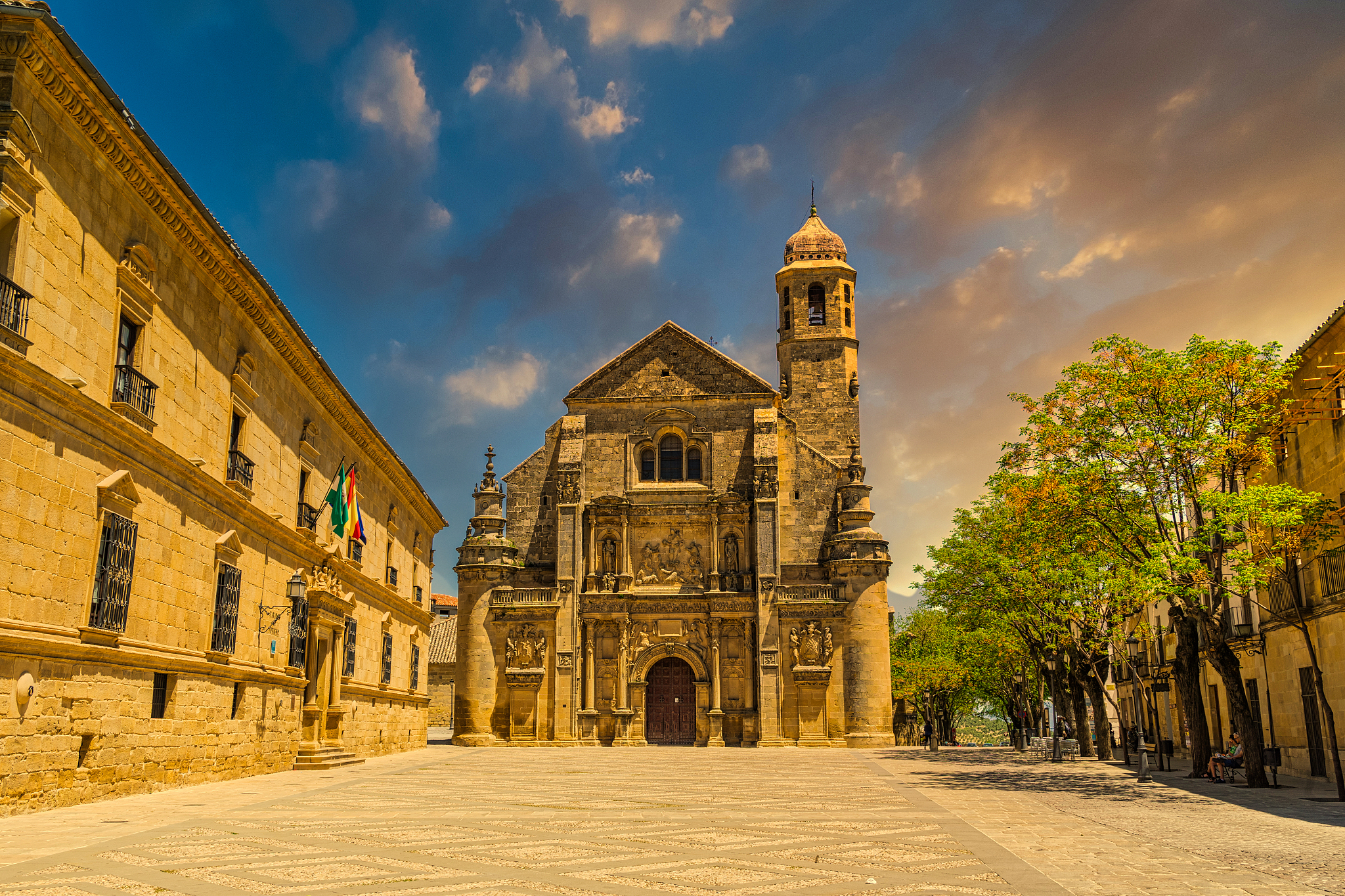 el salvador chapel in beda, spain