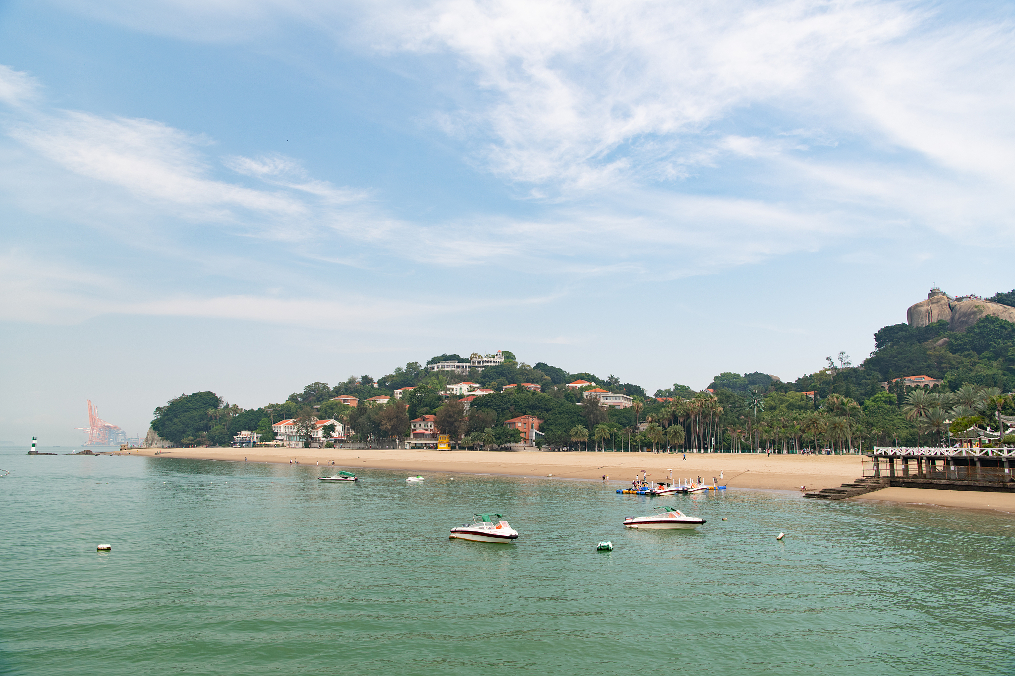 我是一名来自小岛城市厦门的学生