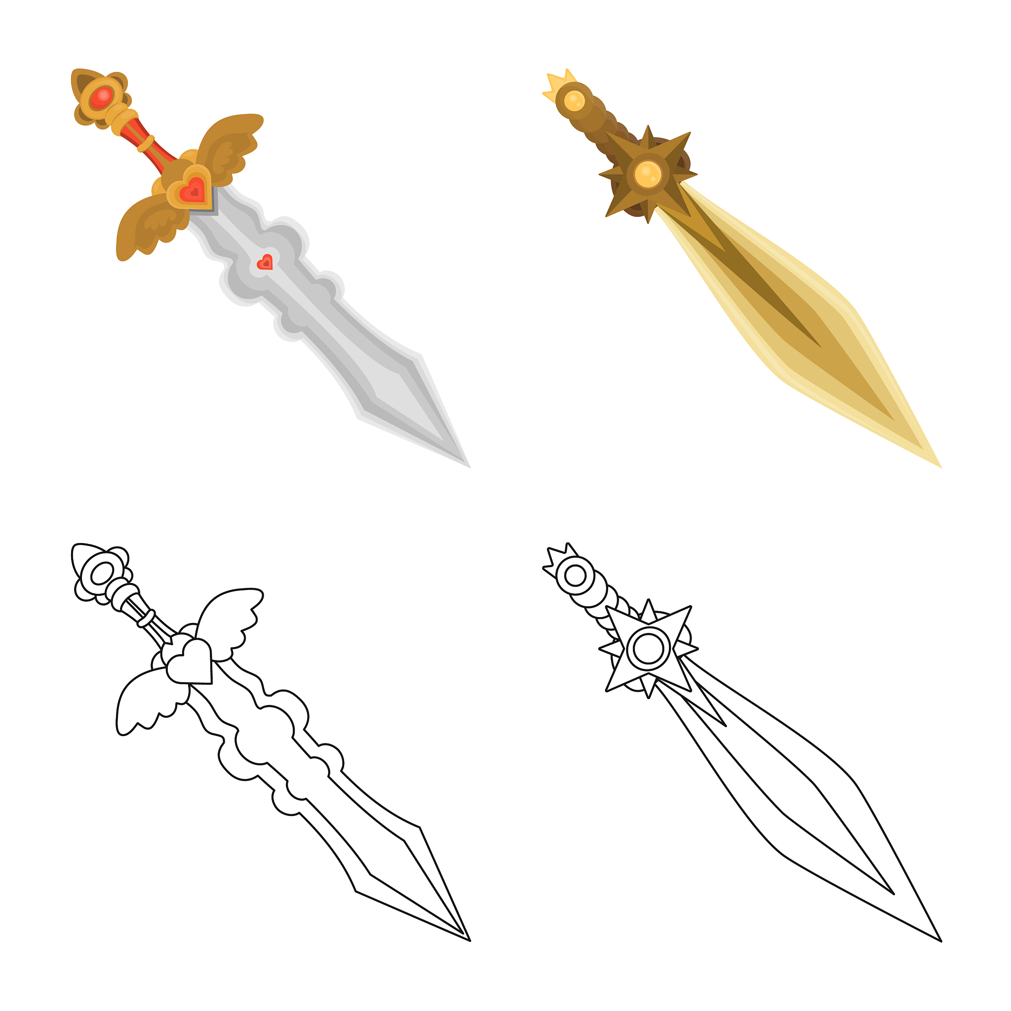 design game and armor sign set game