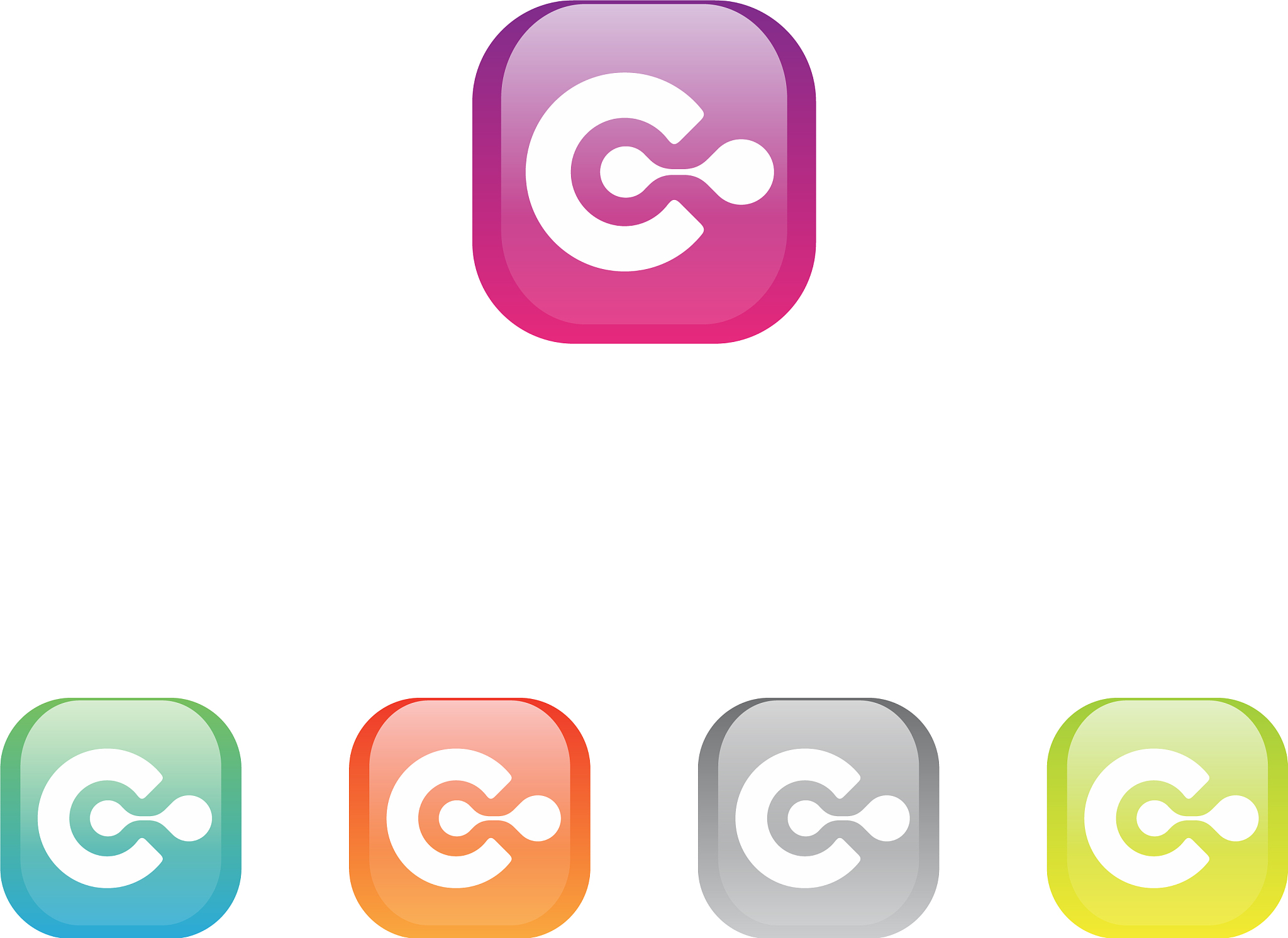 colorful c letter app