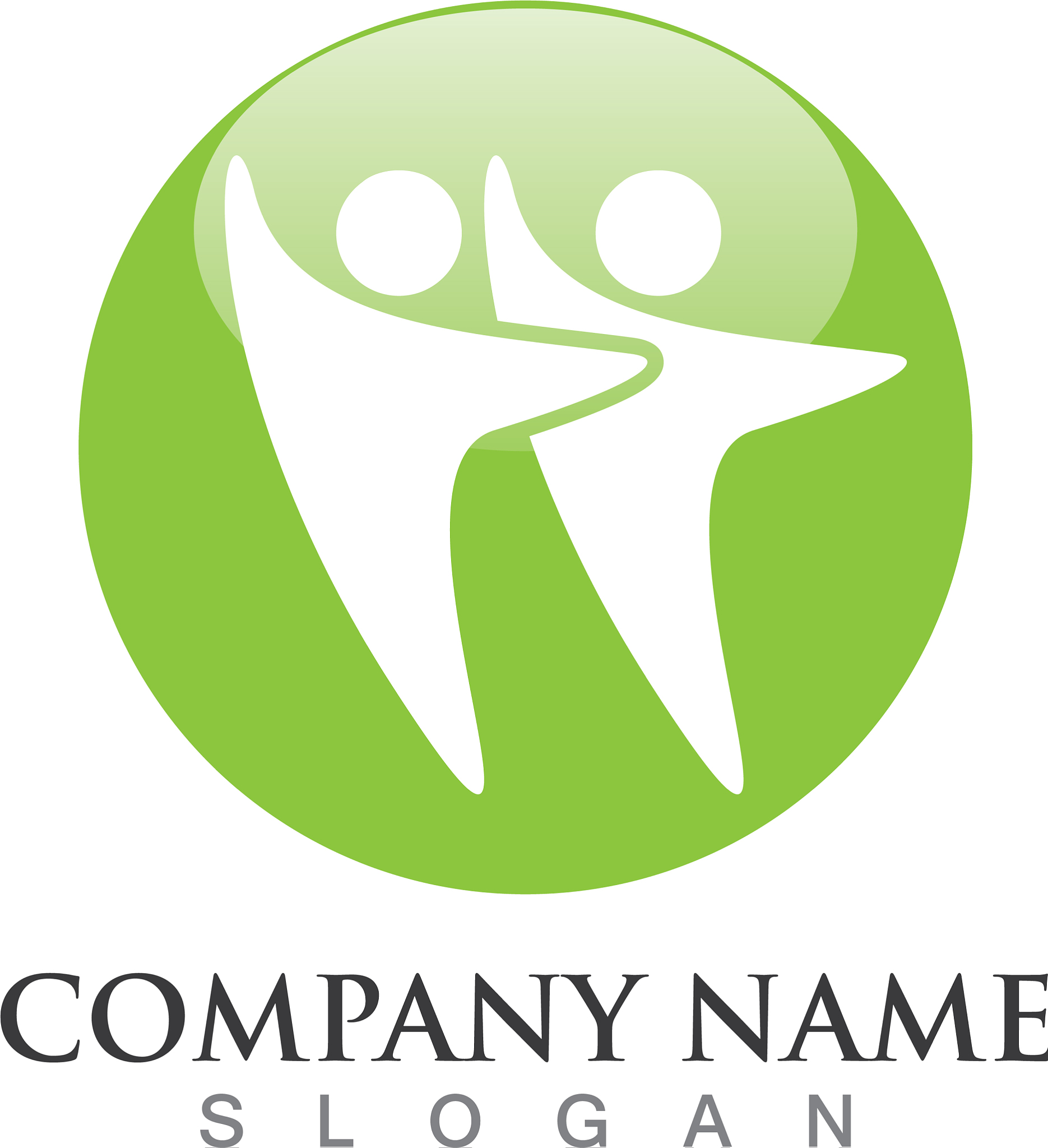 health success people care logo and symbols