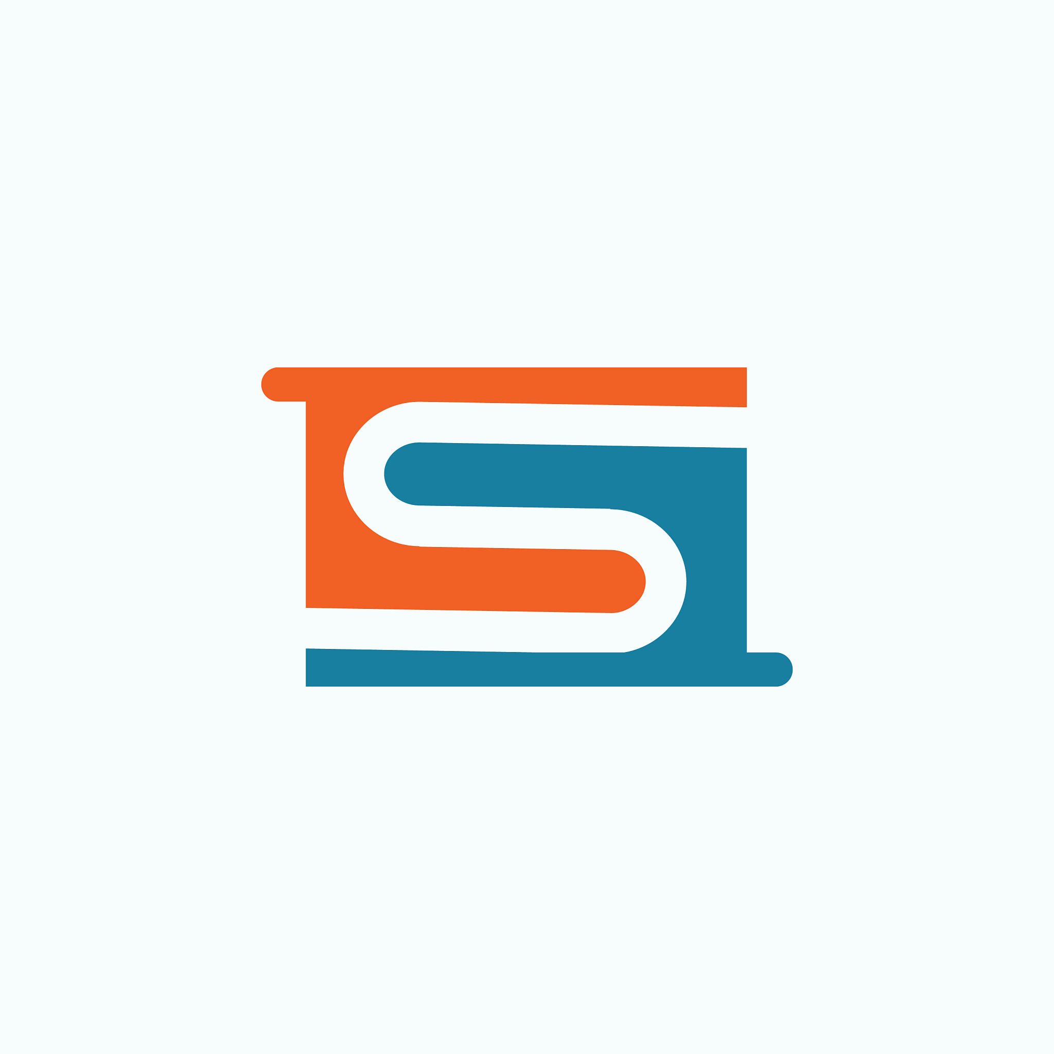 initial letter ss logo or s logo design