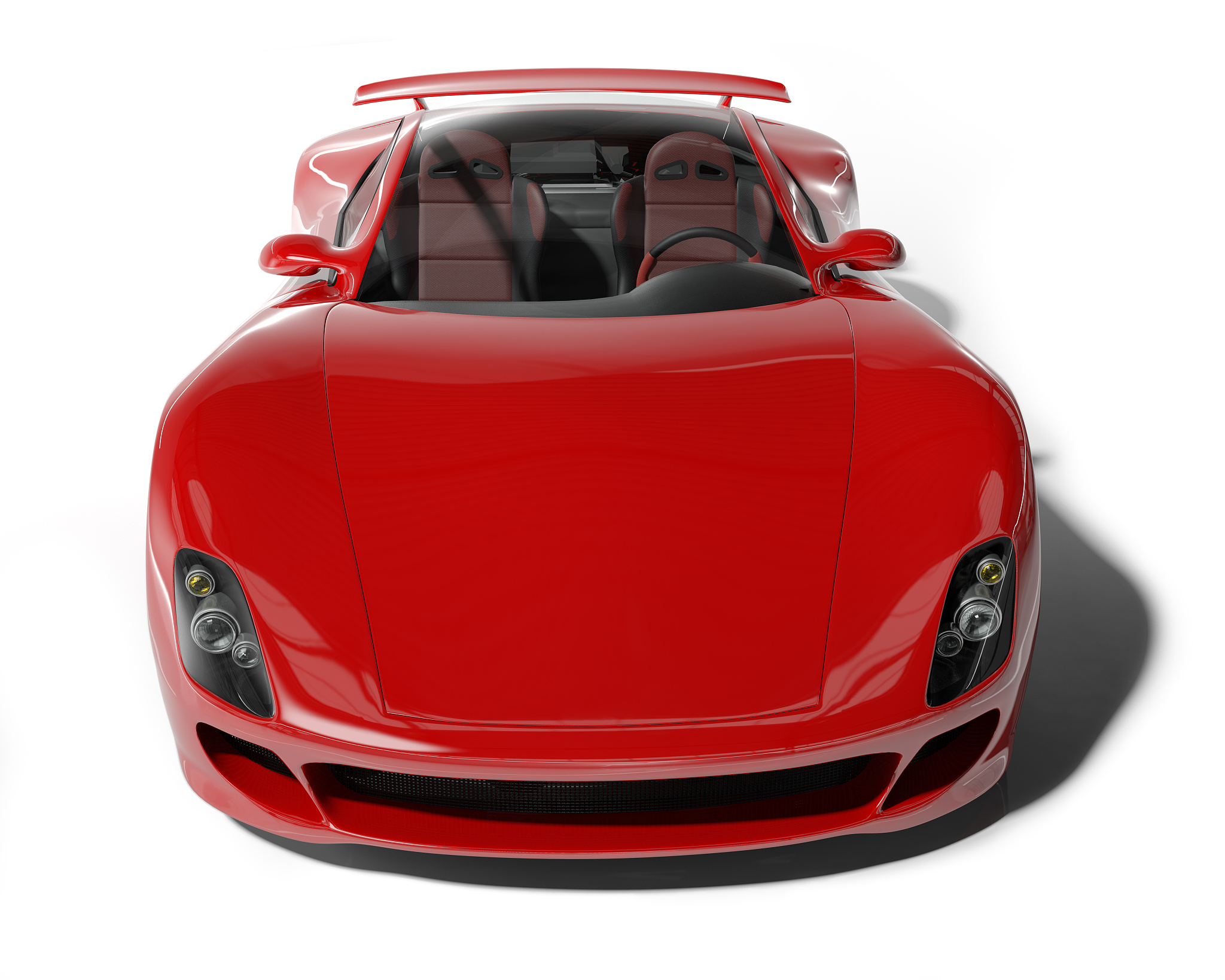 red sports car