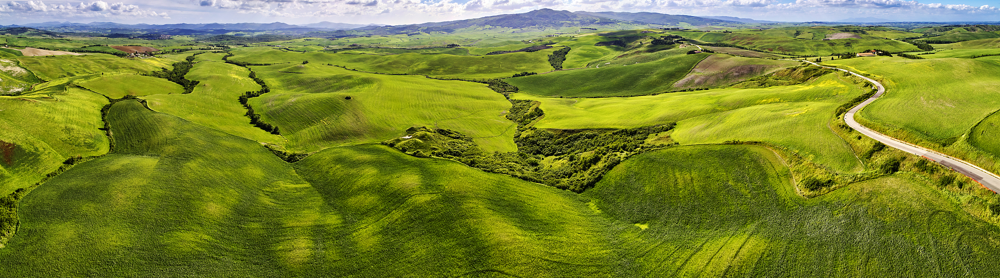 volterra countryside, tuscany, italy
