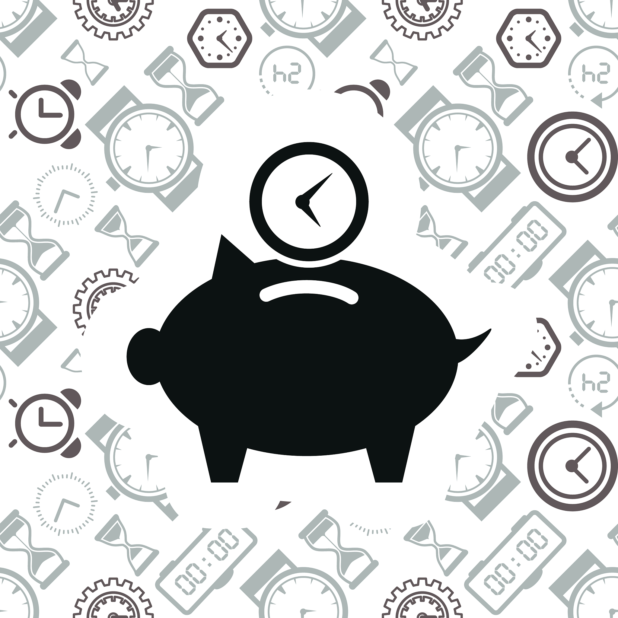 time is money business concept