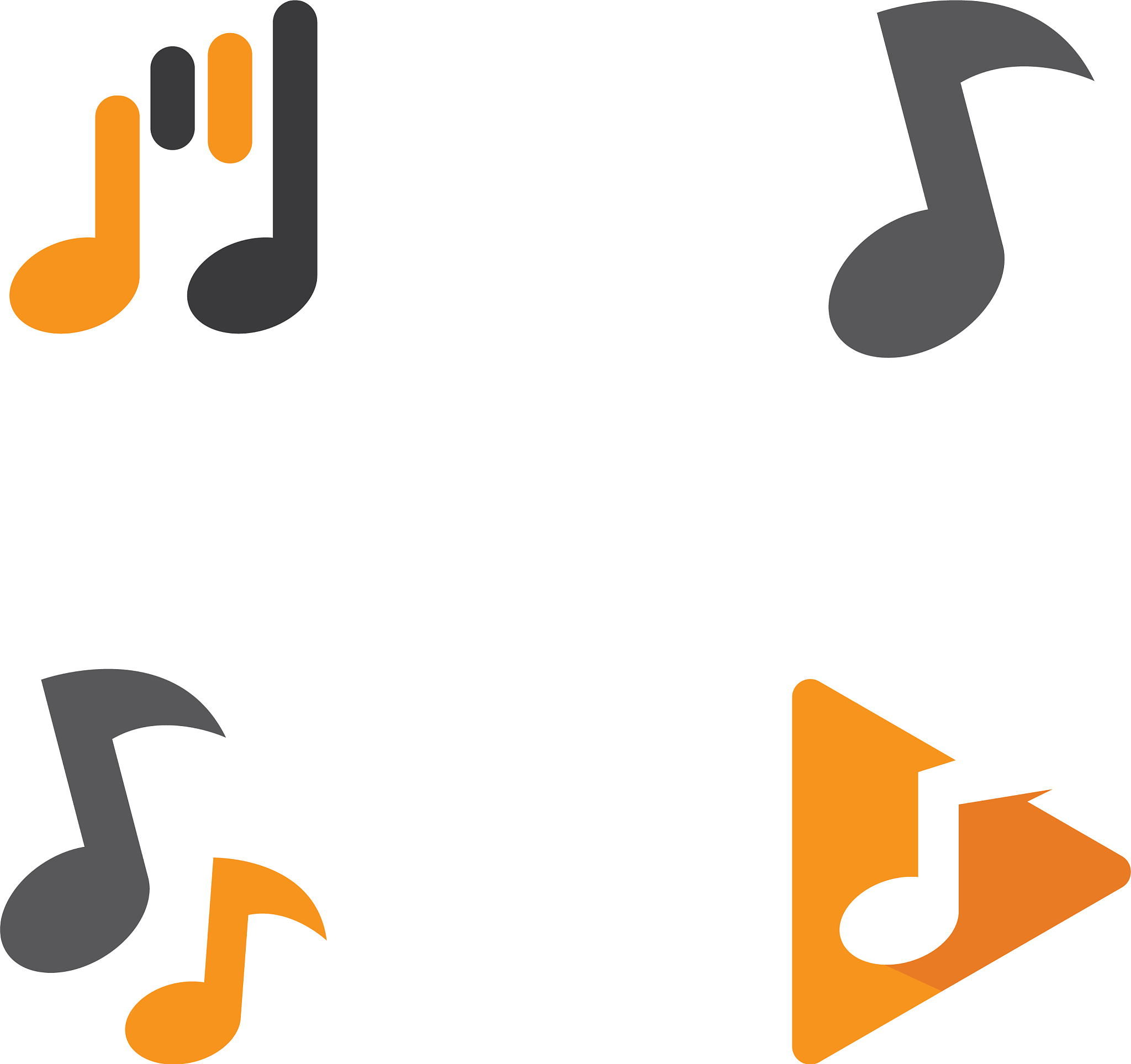 music note logo