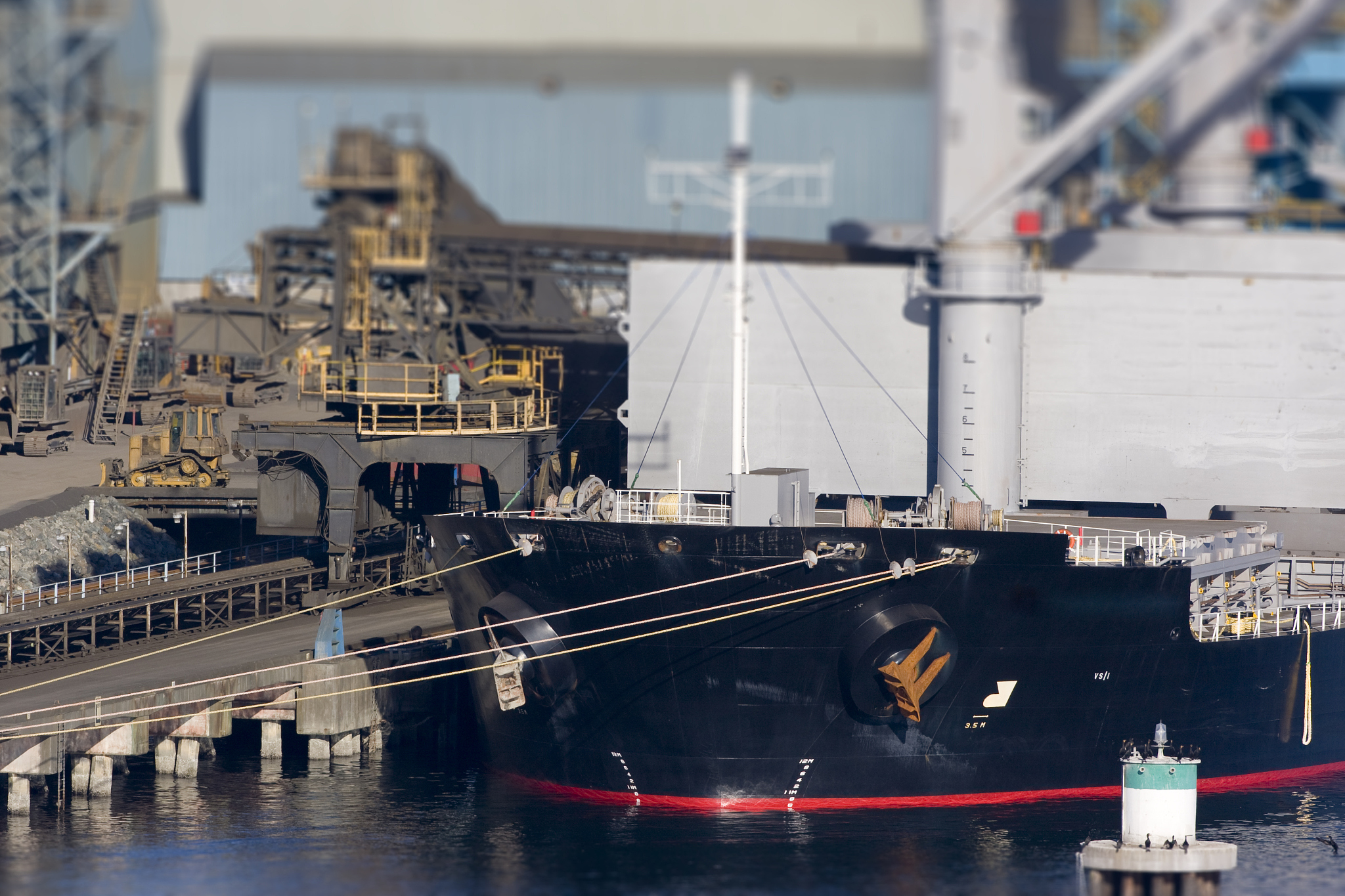 ship docked 'aerial'