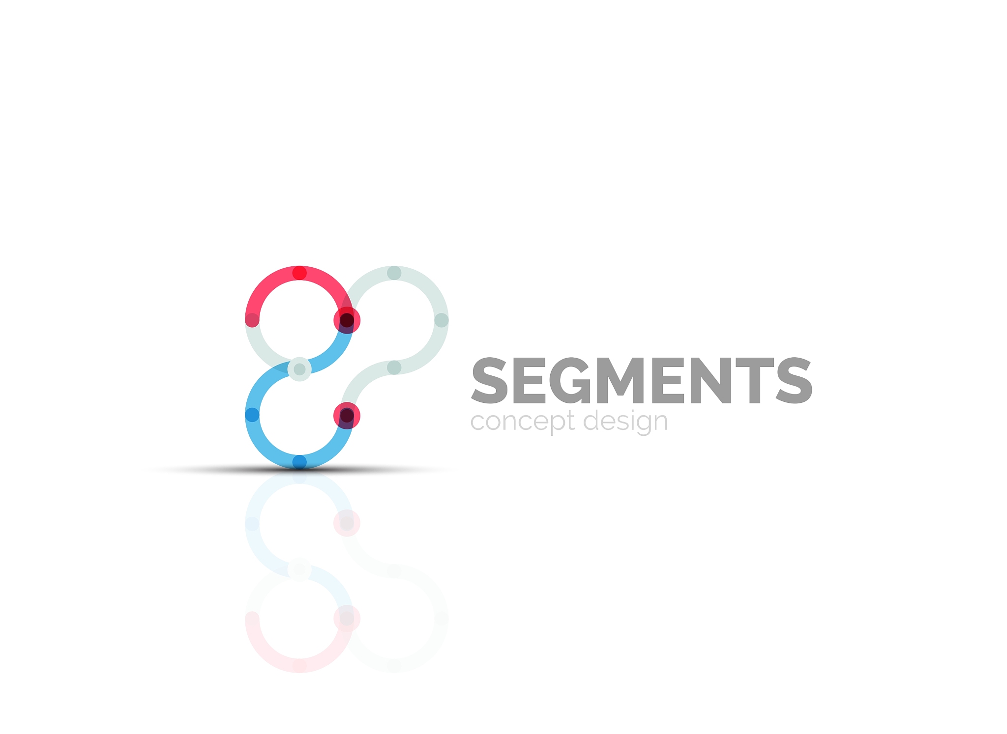 outline minimal abstract geometric logo