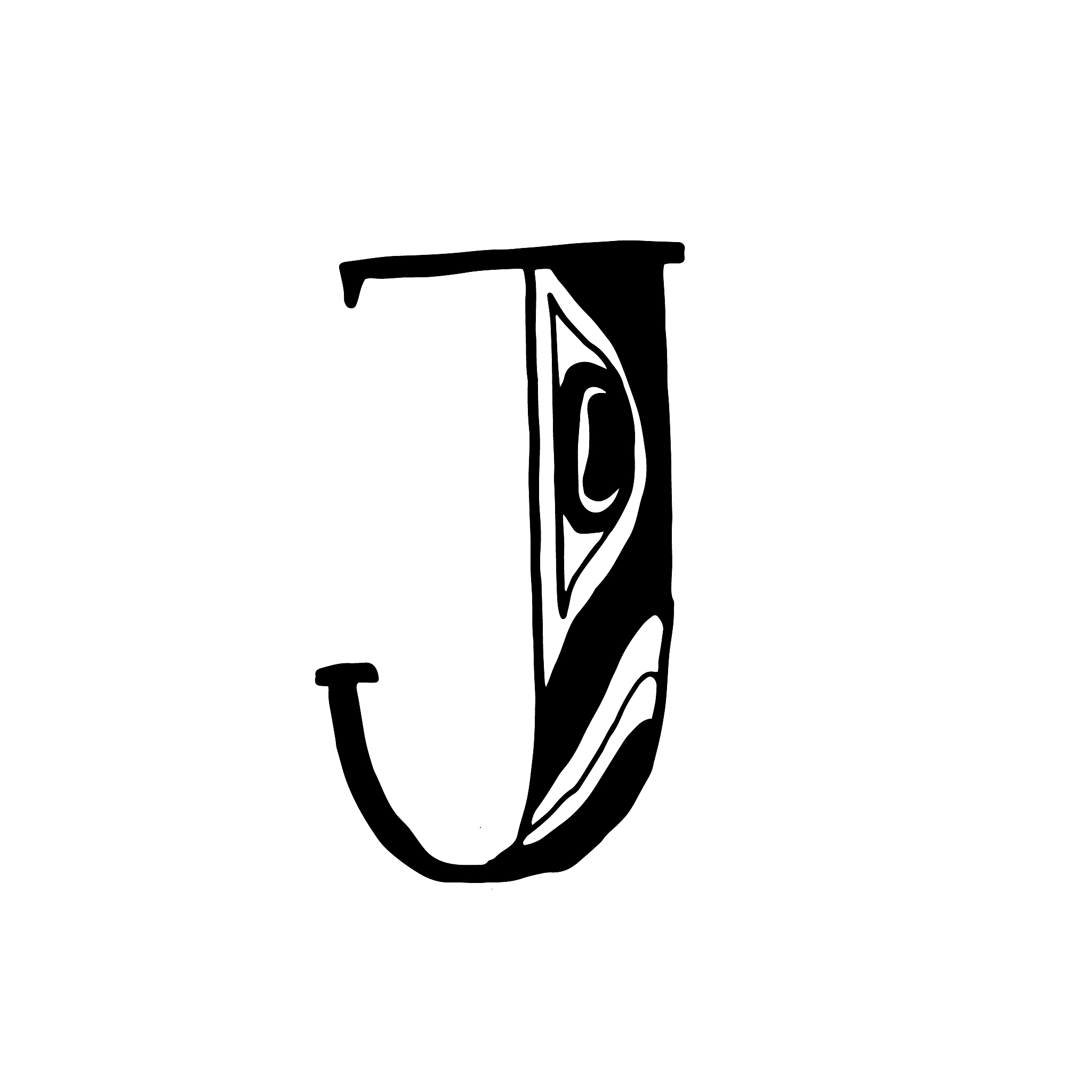 vector hand drawn typeface
