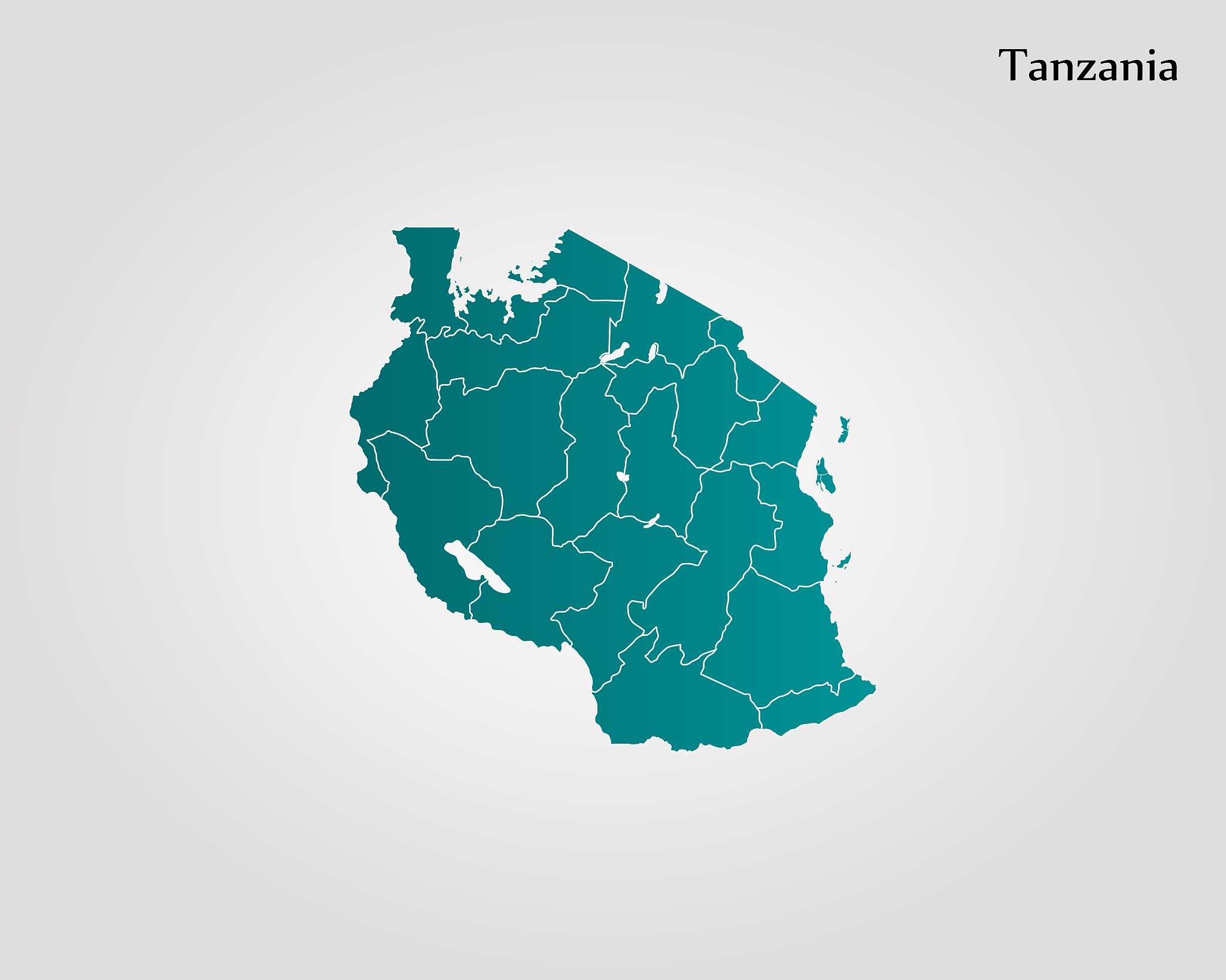 map of tanzania