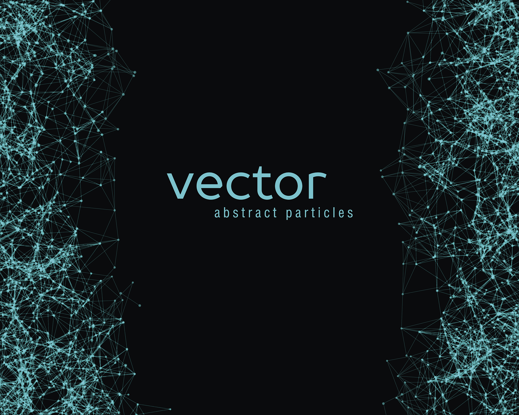 vector abstract particles