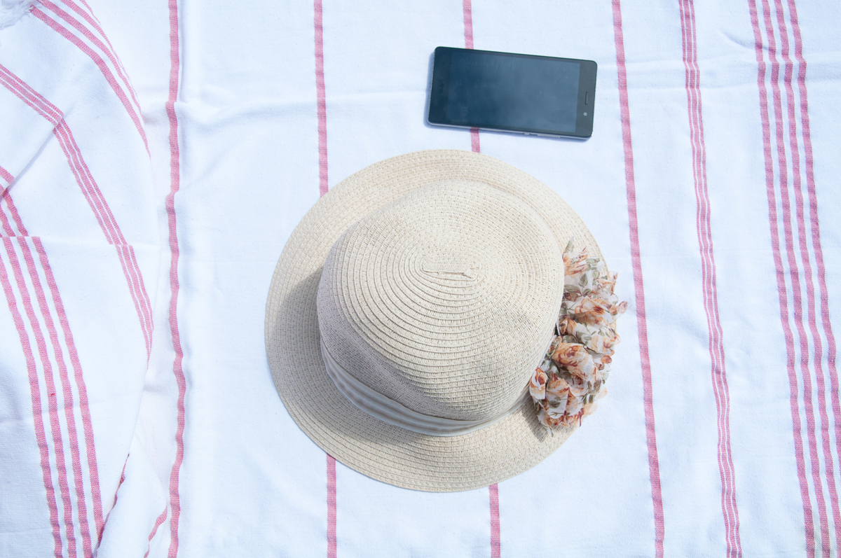 防晒三件套：防晒帽 遮阳帽，夏日护肤必备！