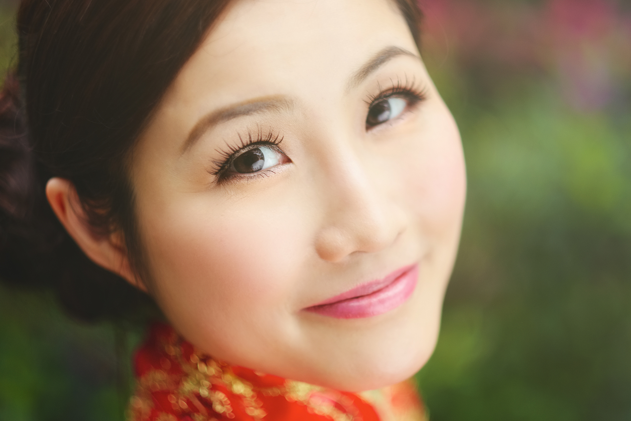 翻译下：一位美丽的中国女孩