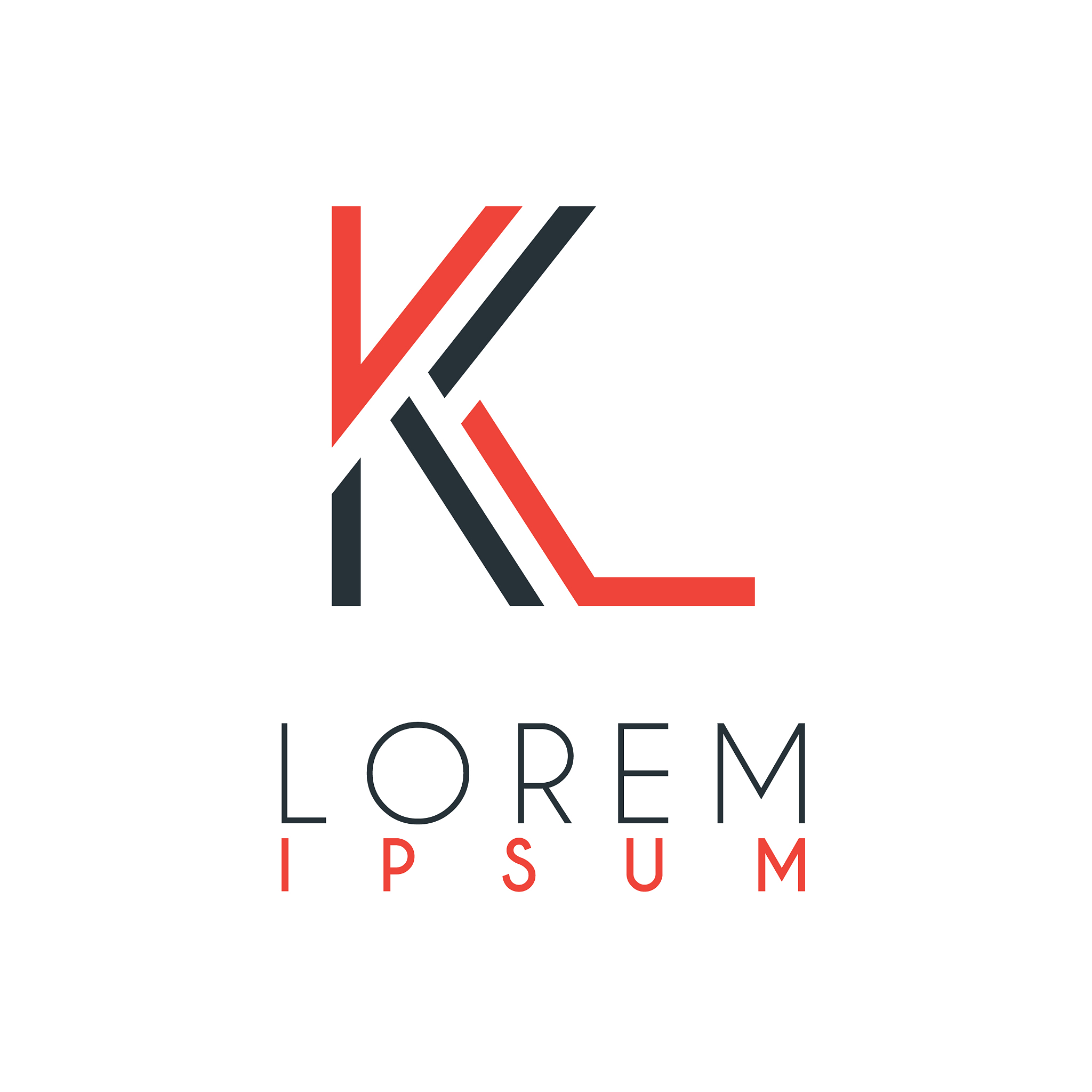 the logo between letter k and letter l or kl