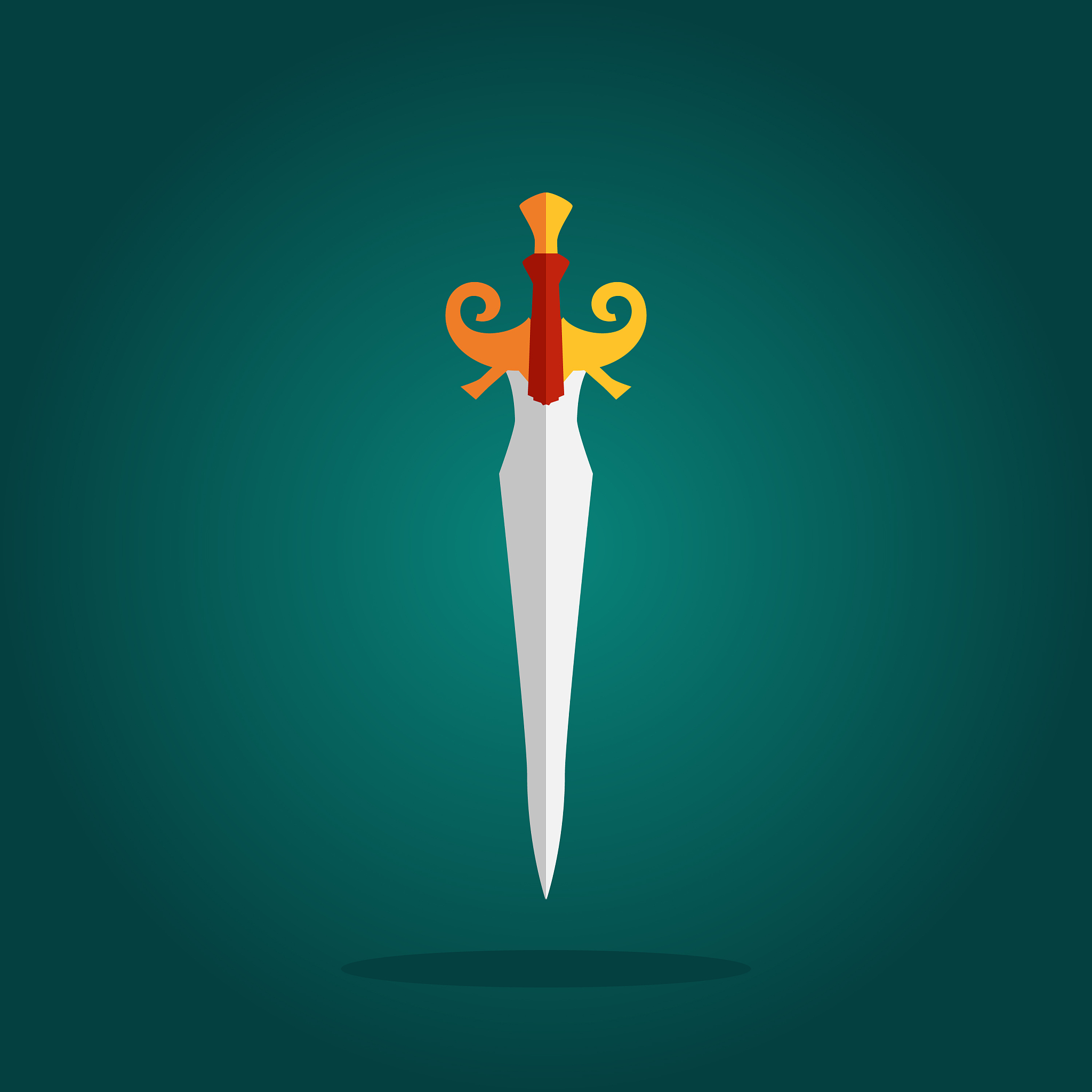 knives sharp blades symbols