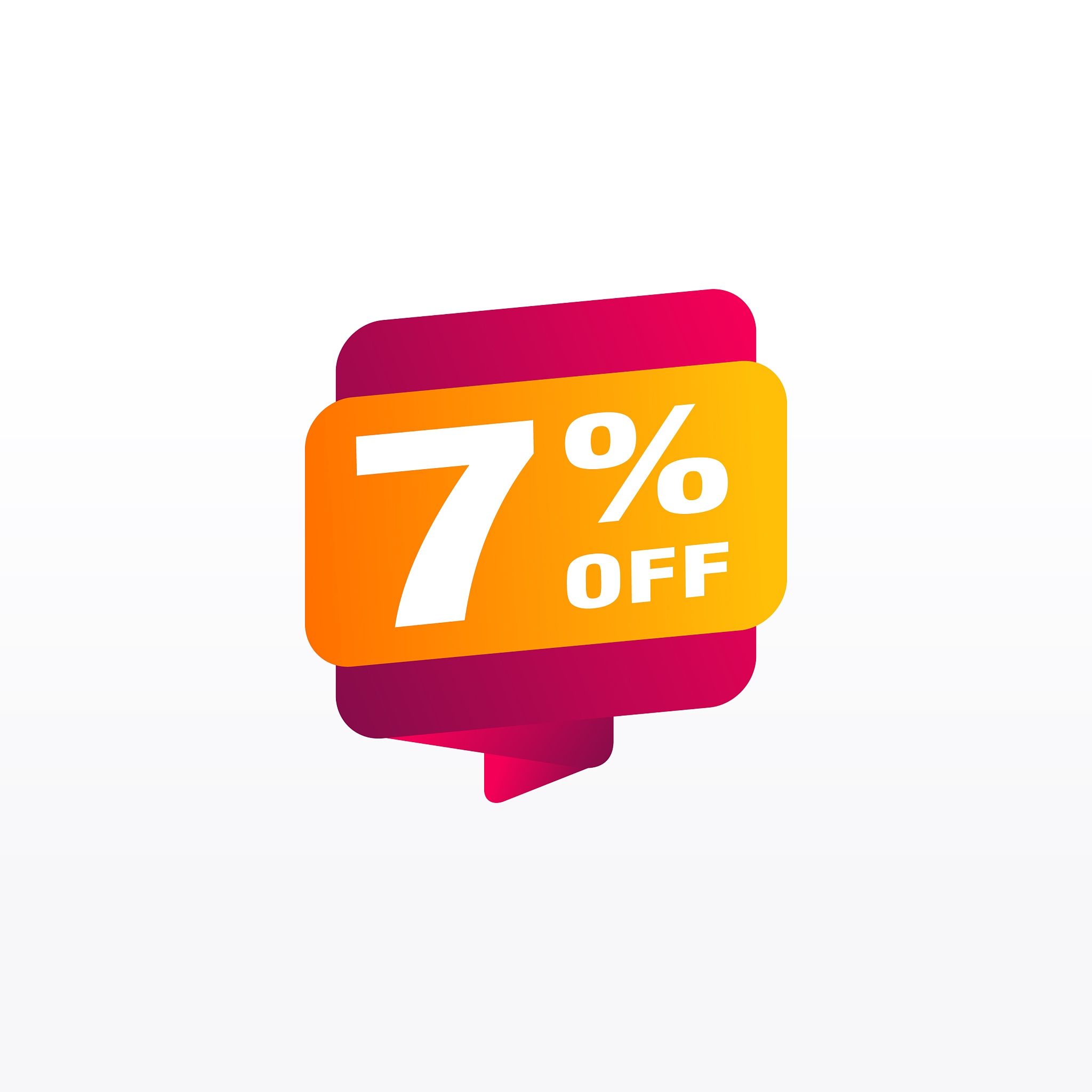 7 discount sales badges for labels stickers