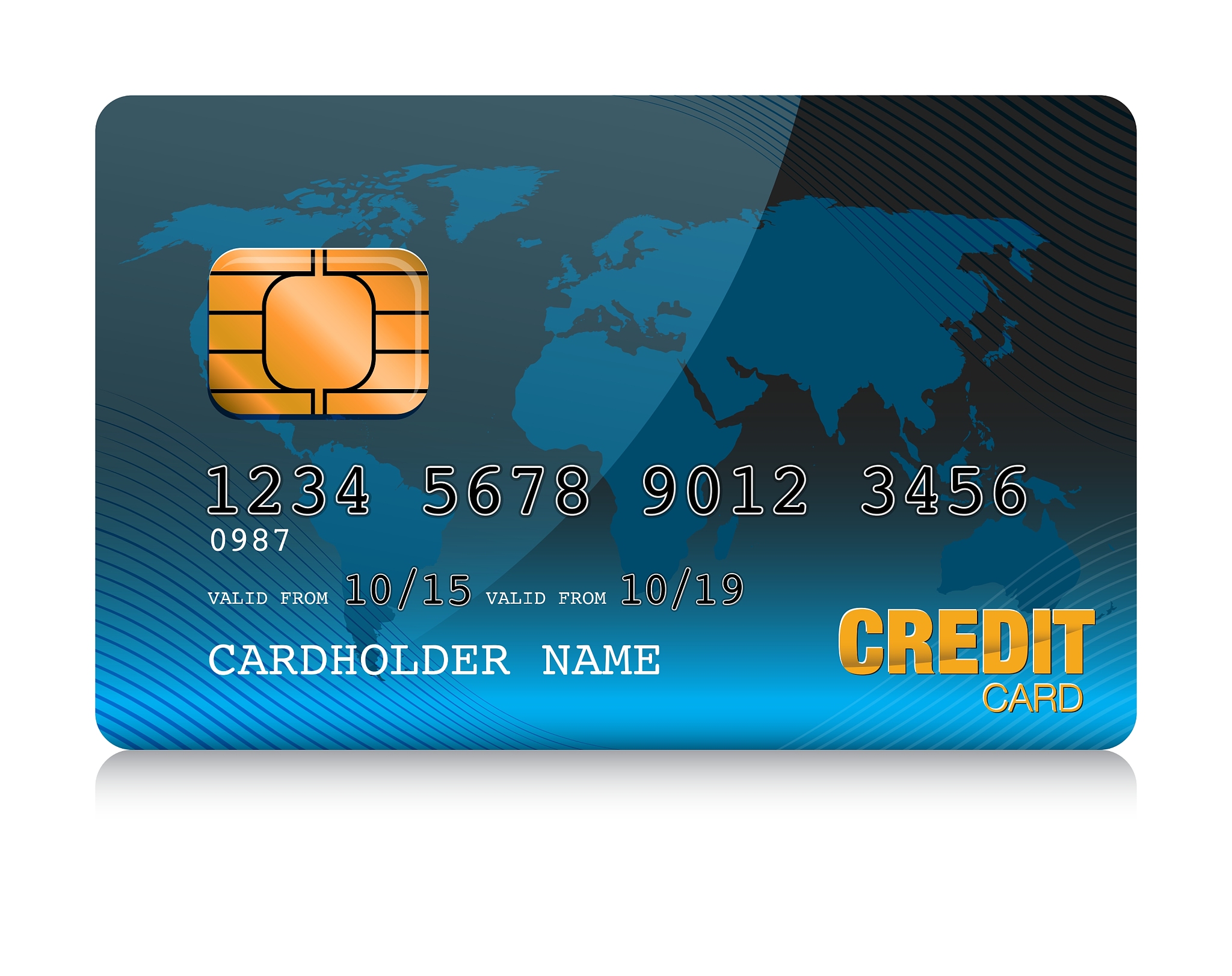 blue credit card
