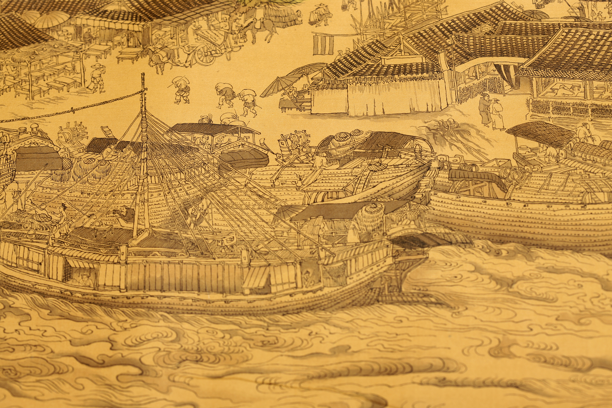 国画中船的意义