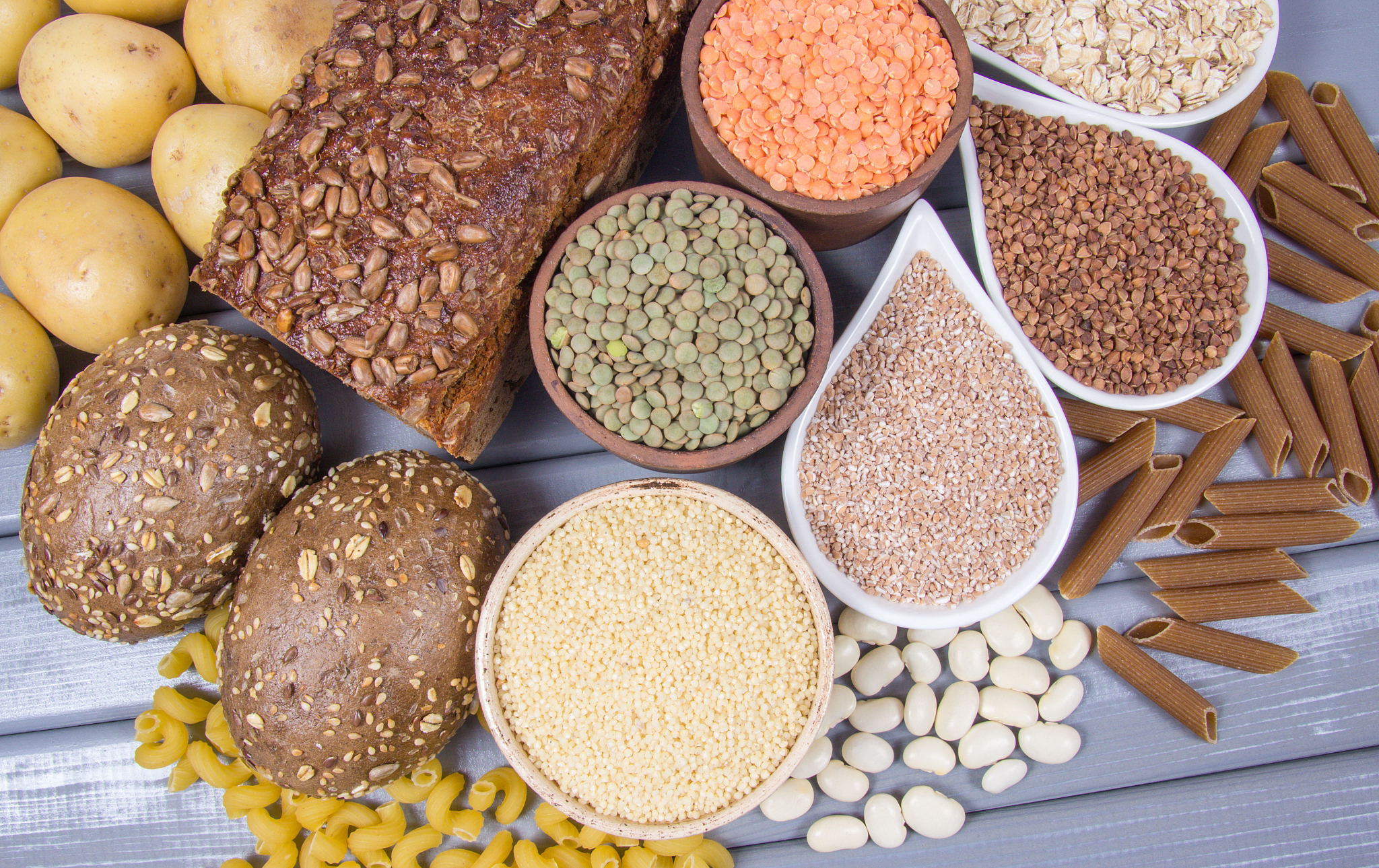 carbohydrates - a basic source of energy for the human body.