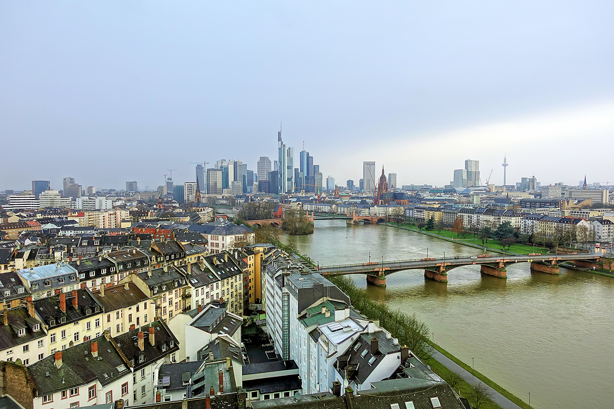 european cityscape general buildings in germany frankfurt