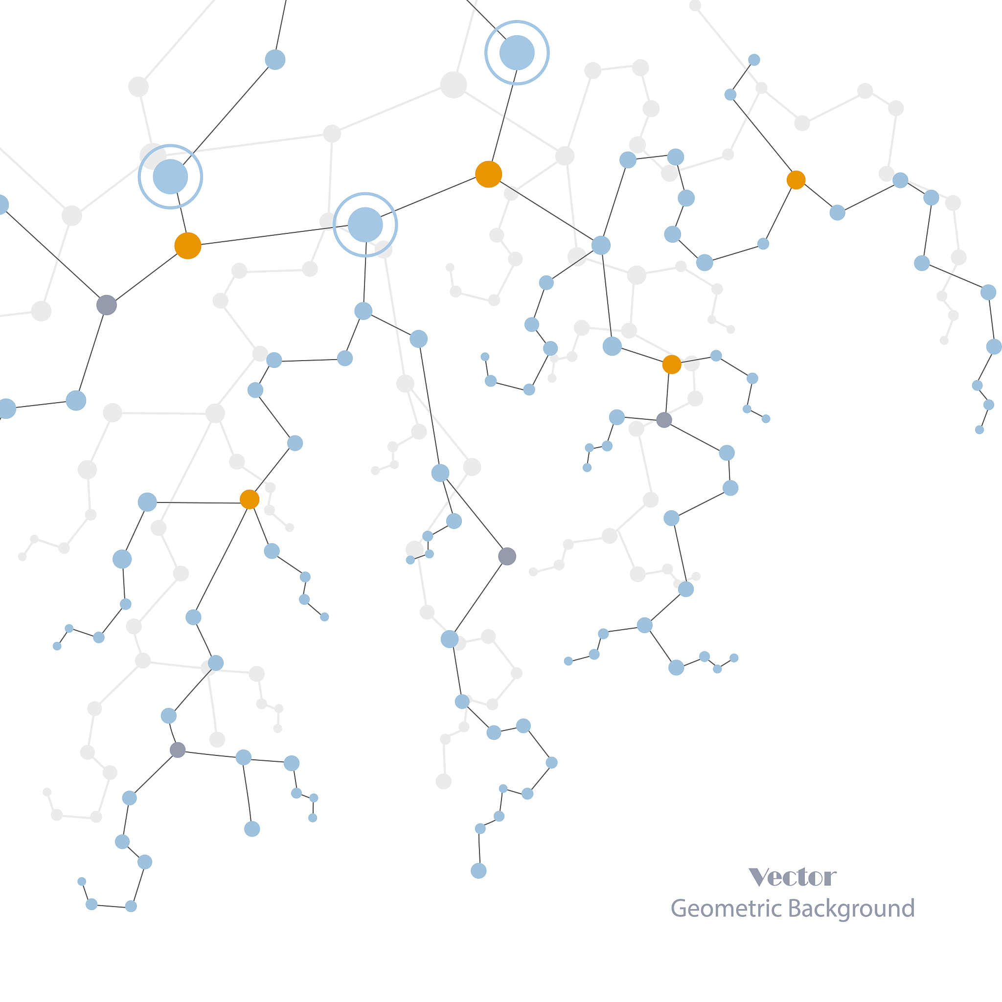 geometric pattern with connected lines and dots
