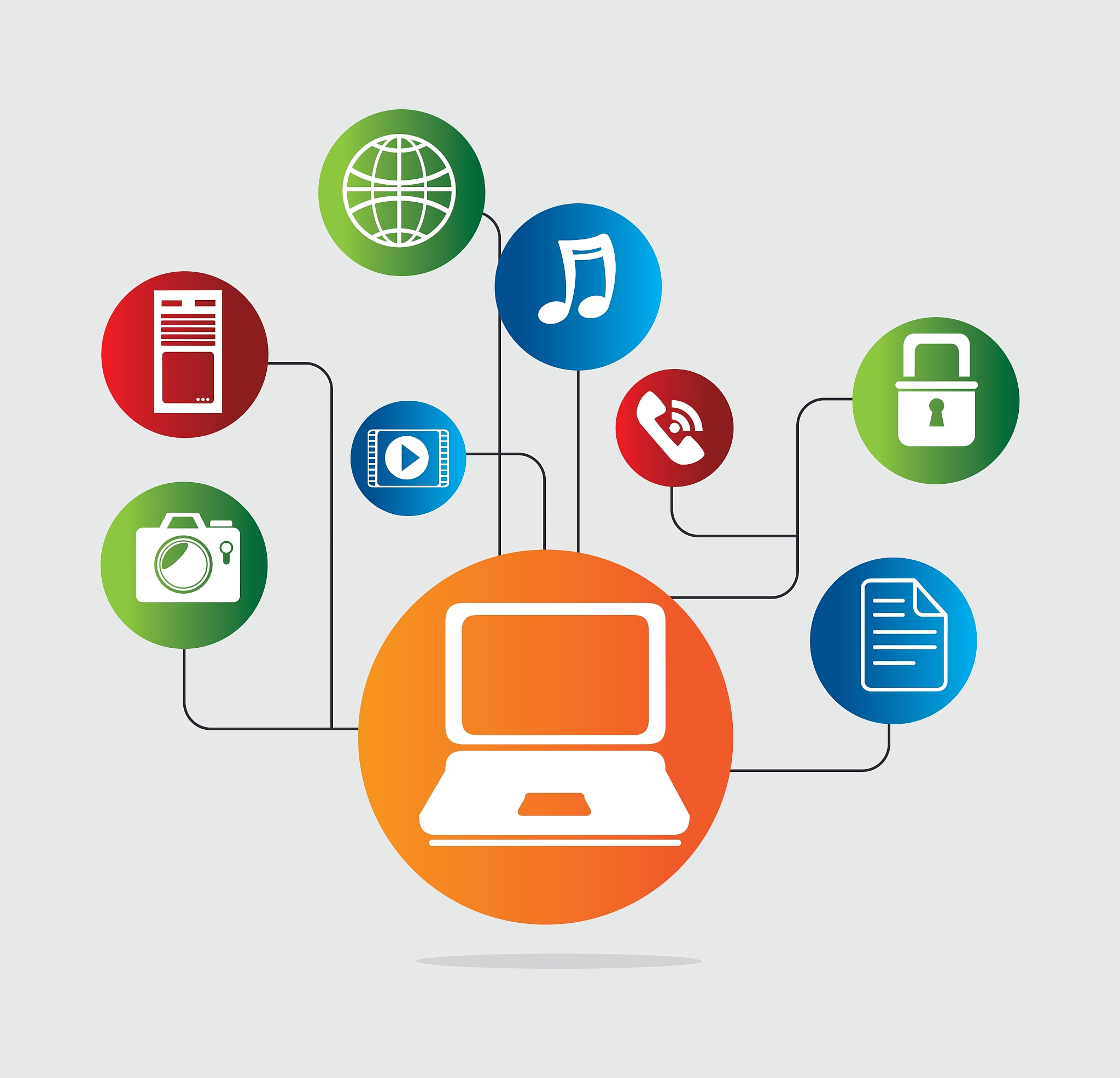 social media communication icon