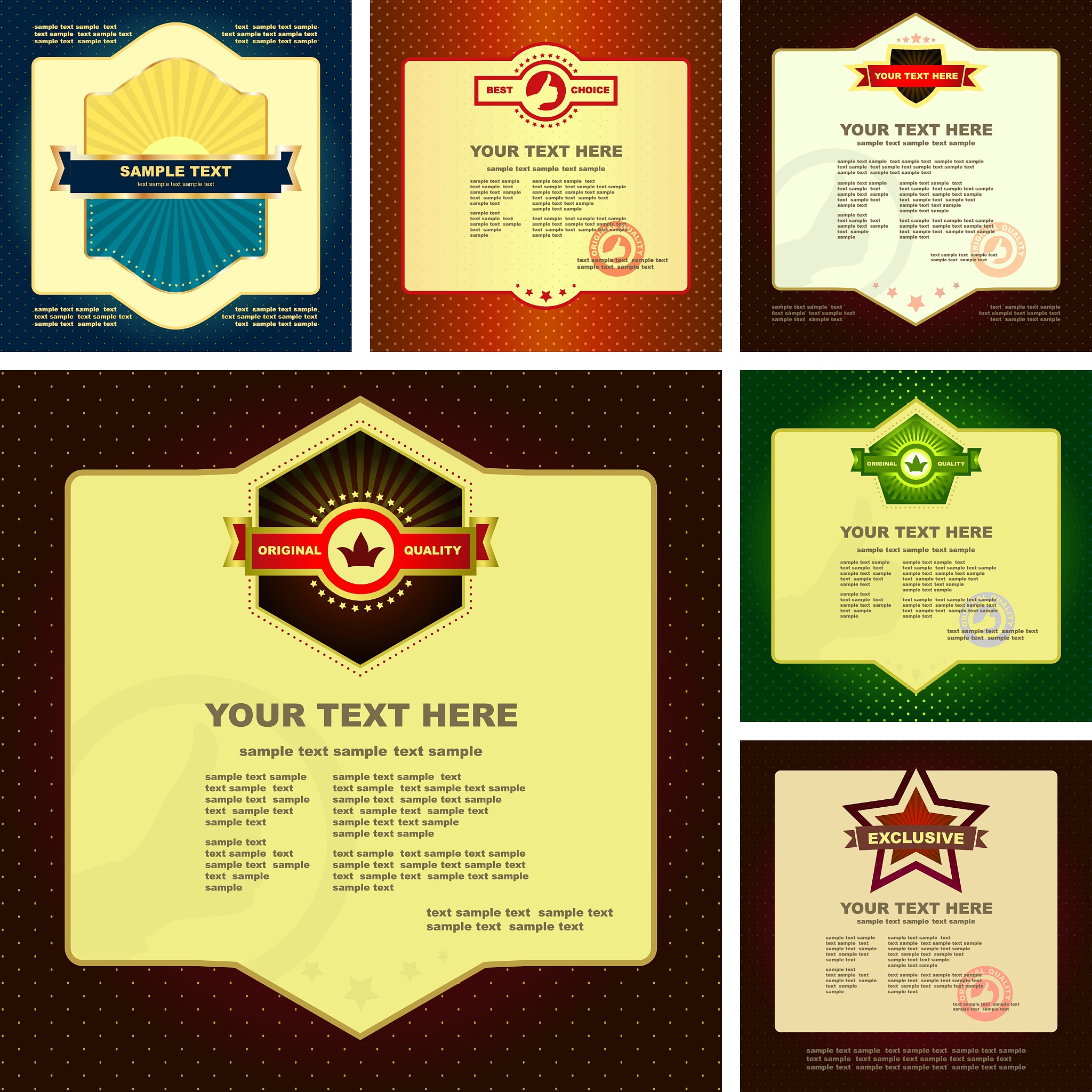 design elements for sale.